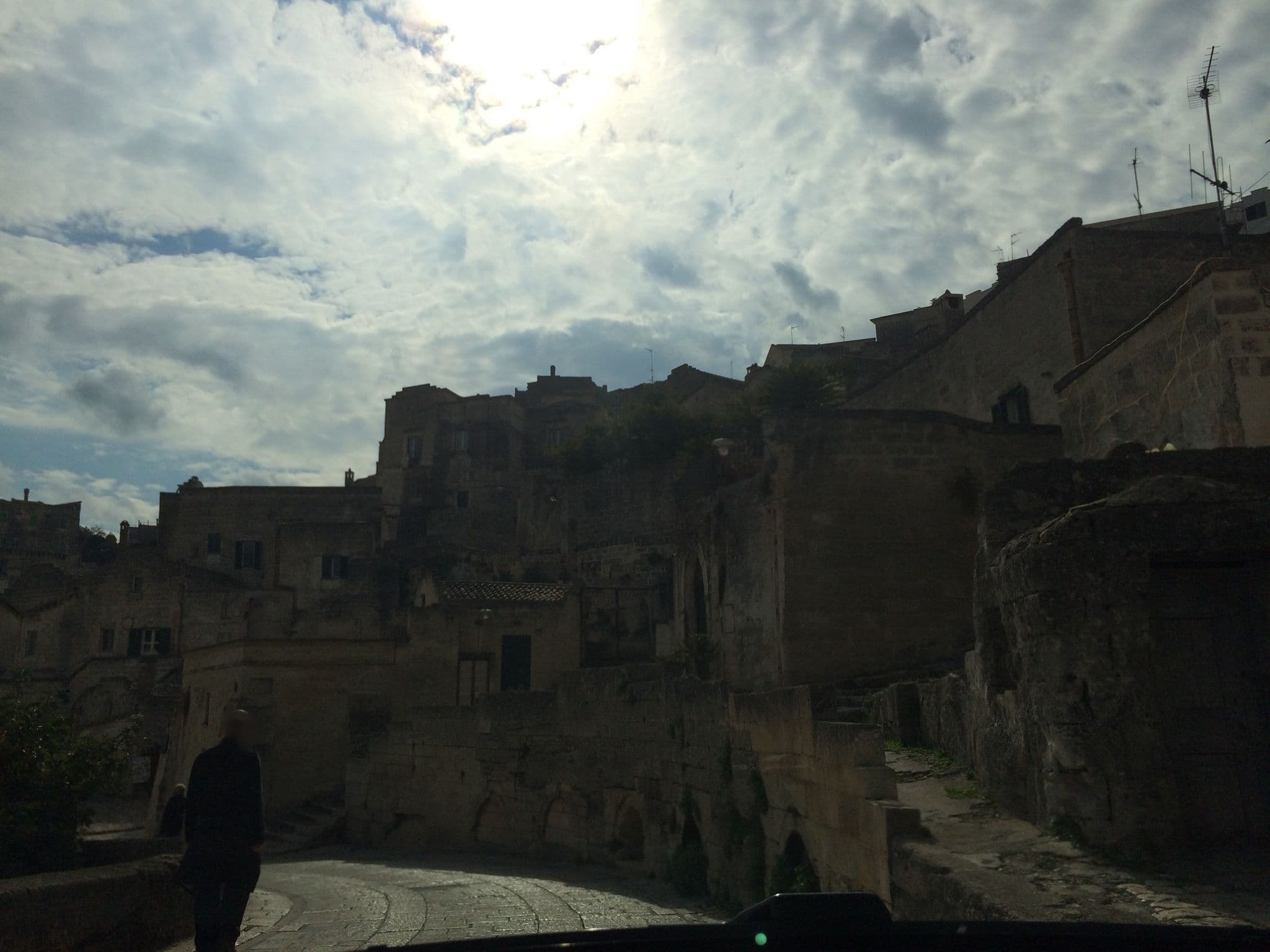 Street view near Il Nido dello Striscignl, Matera