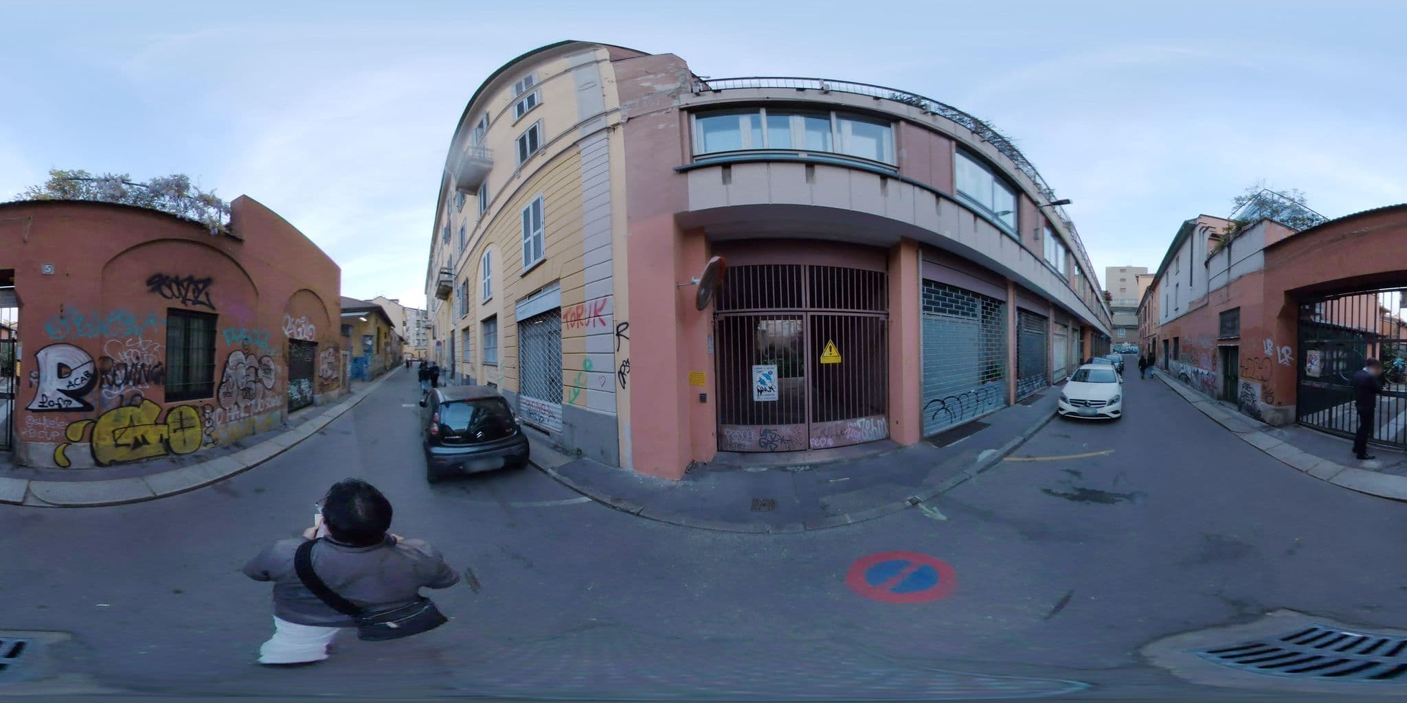 Street view near Fiori di Grano, Milan — © mapconcierge (CC BY-SA · Mapillary)