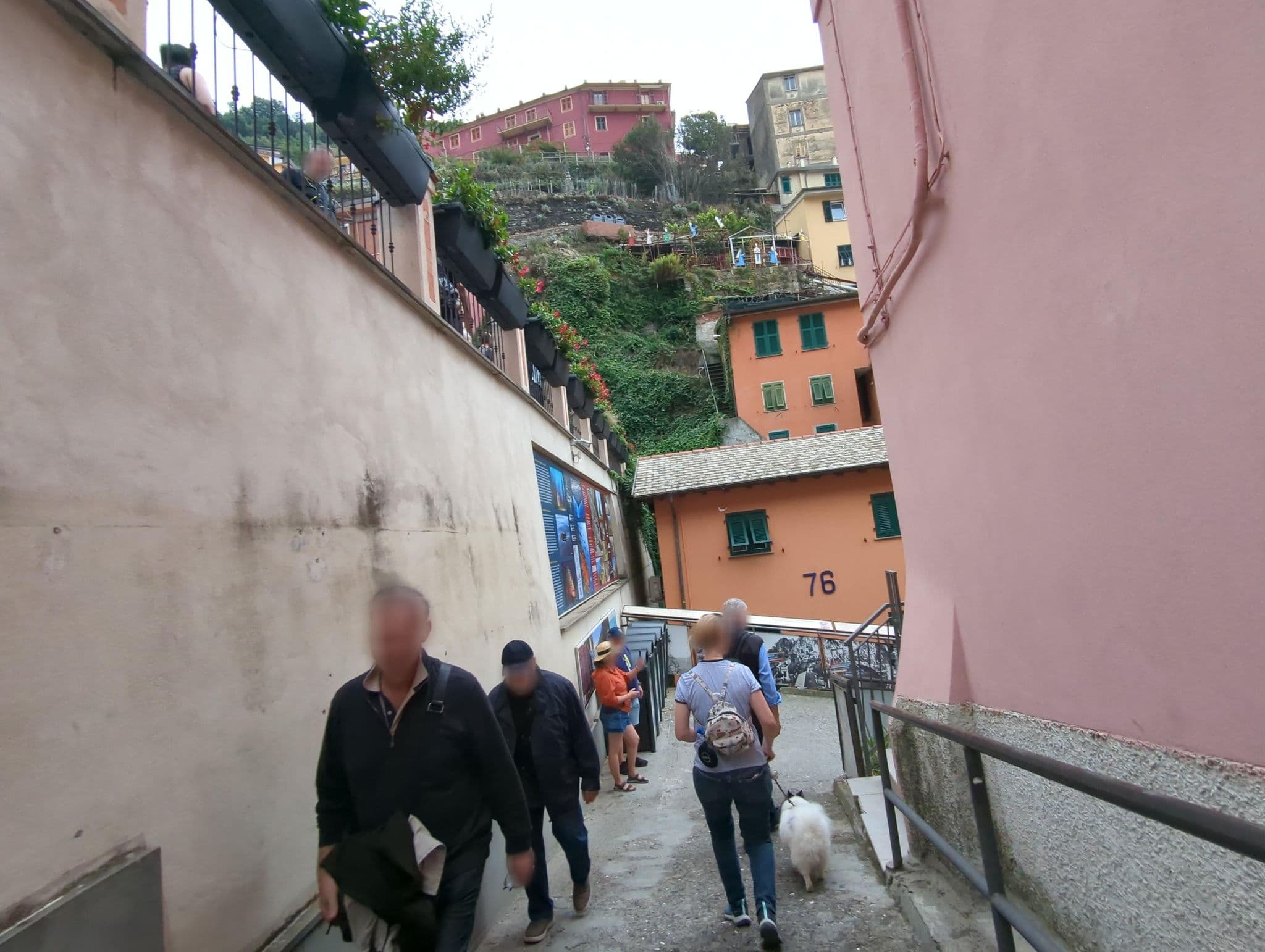 Street view near Ca' del Monica, Riomaggiore — © ente (CC BY-SA · Mapillary)