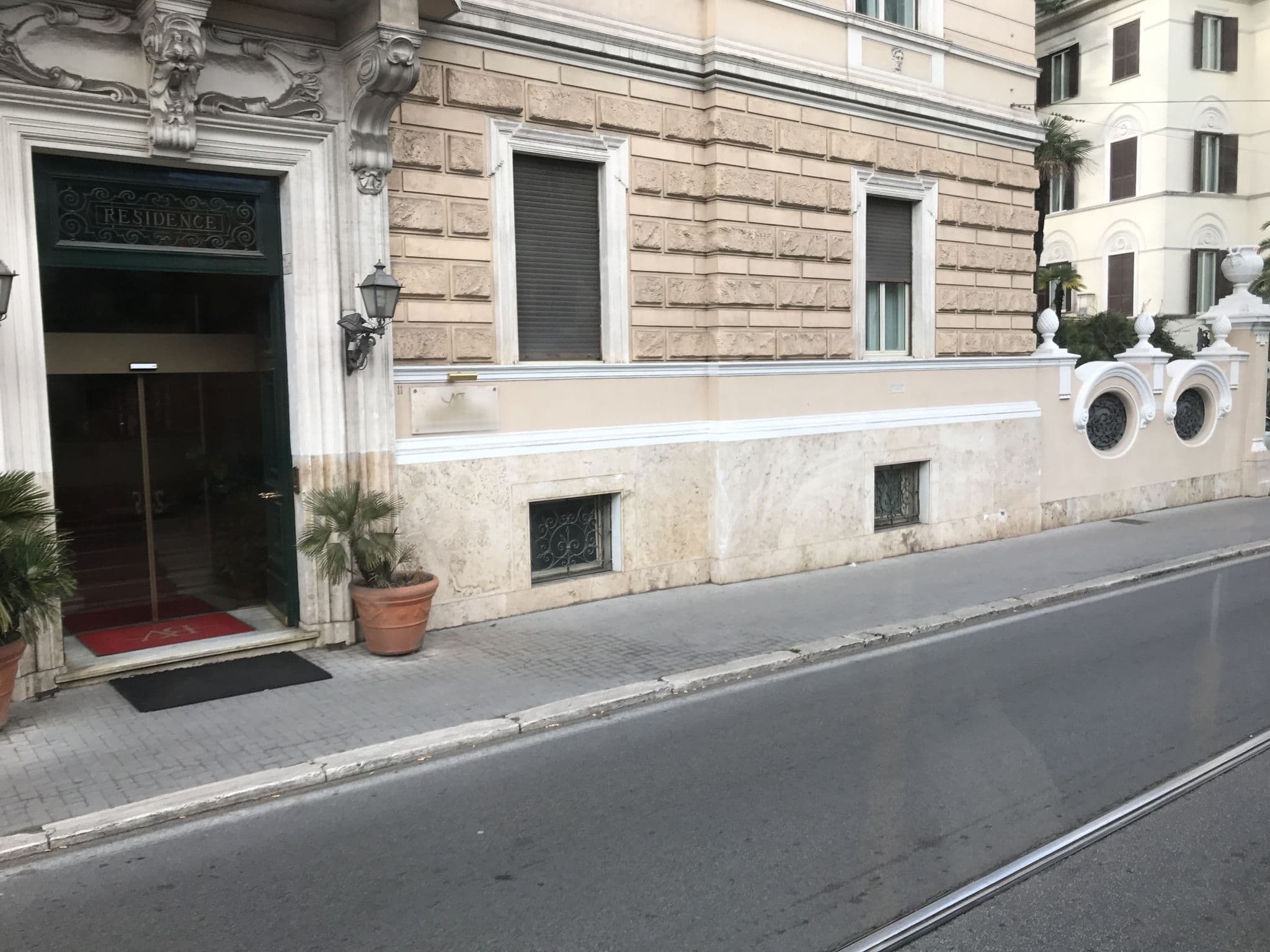 Street view near Aldrovandi Residence City Suites, Campo Marzio — © fundacja_geolife (CC BY-SA · Mapillary)