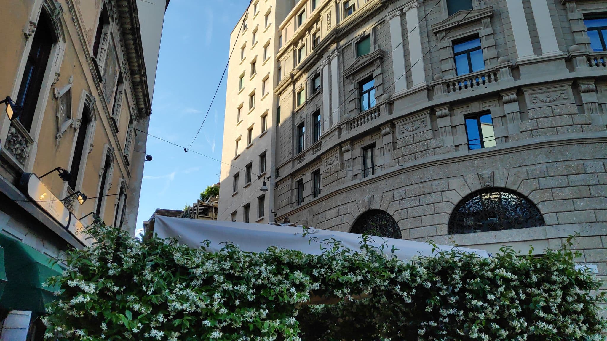 Street view near Hotel Nuovo Milano, Milan