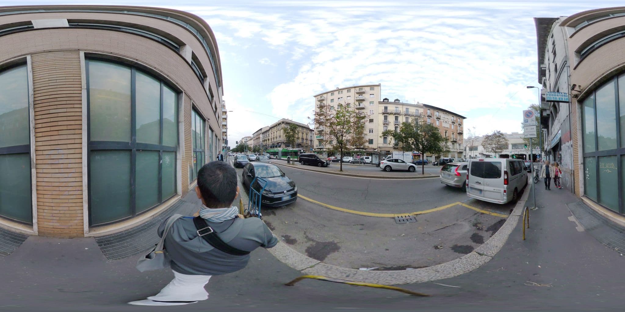 Street view near Hotel Metropoli, Brera — © mapconcierge (CC BY-SA · Mapillary)