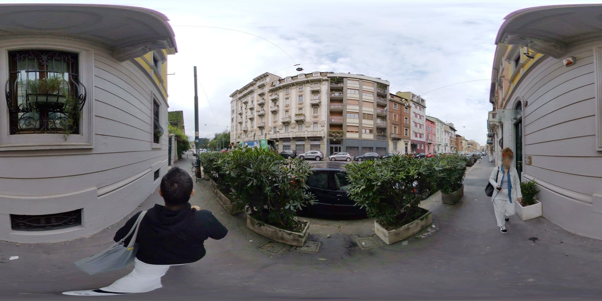 Street view near Hotel Sabatino, Brera — © mapconcierge (CC BY-SA · Mapillary)
