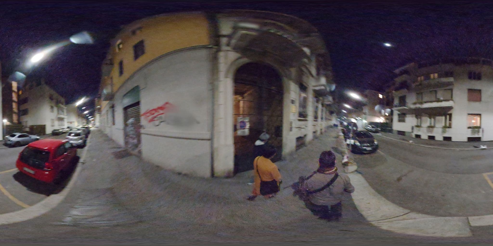 Street view near Ostelzzz, Brera — © mapconcierge (CC BY-SA · Mapillary)