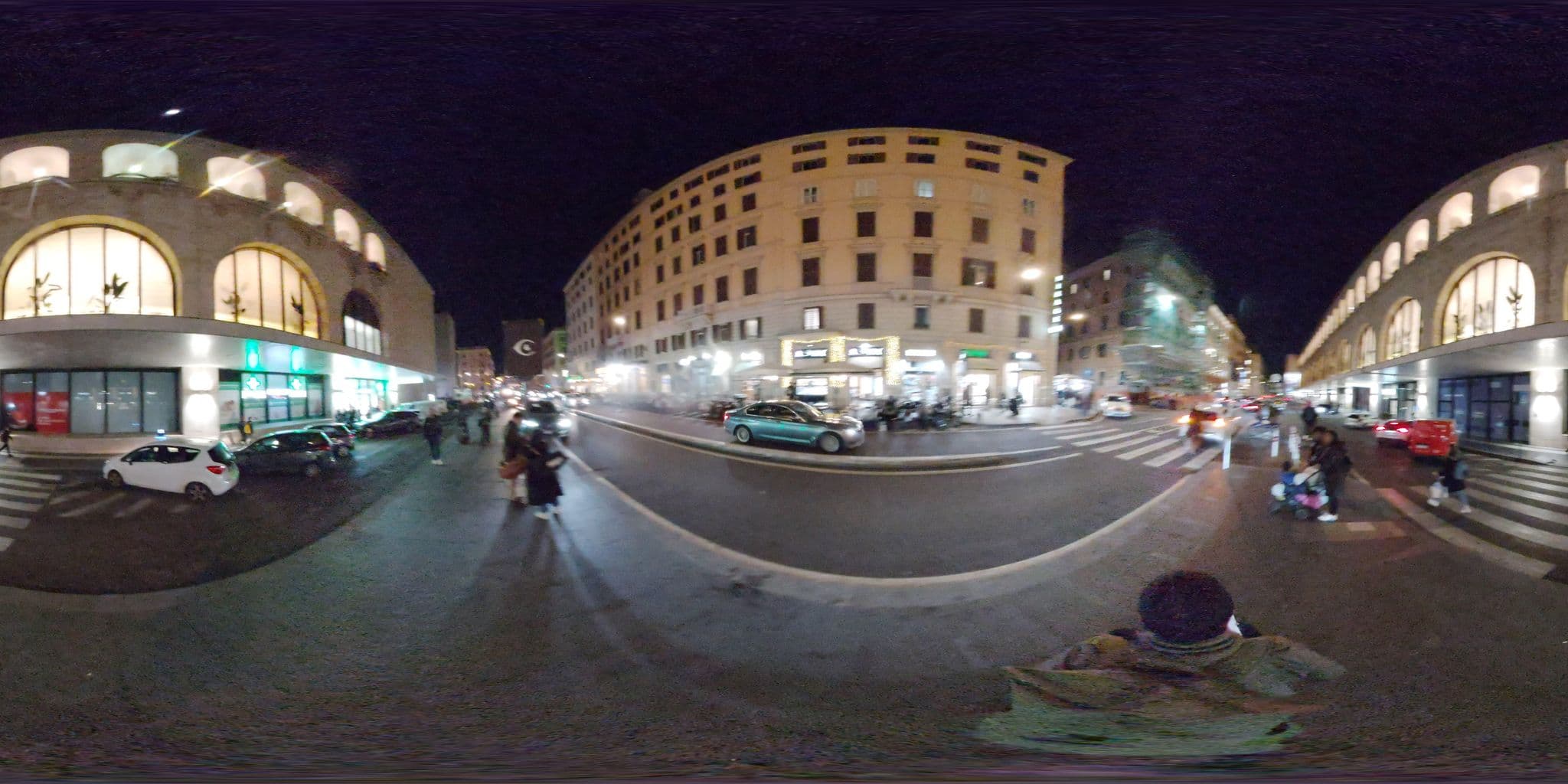 Street view near Hotel Madison, Castro Pretorio