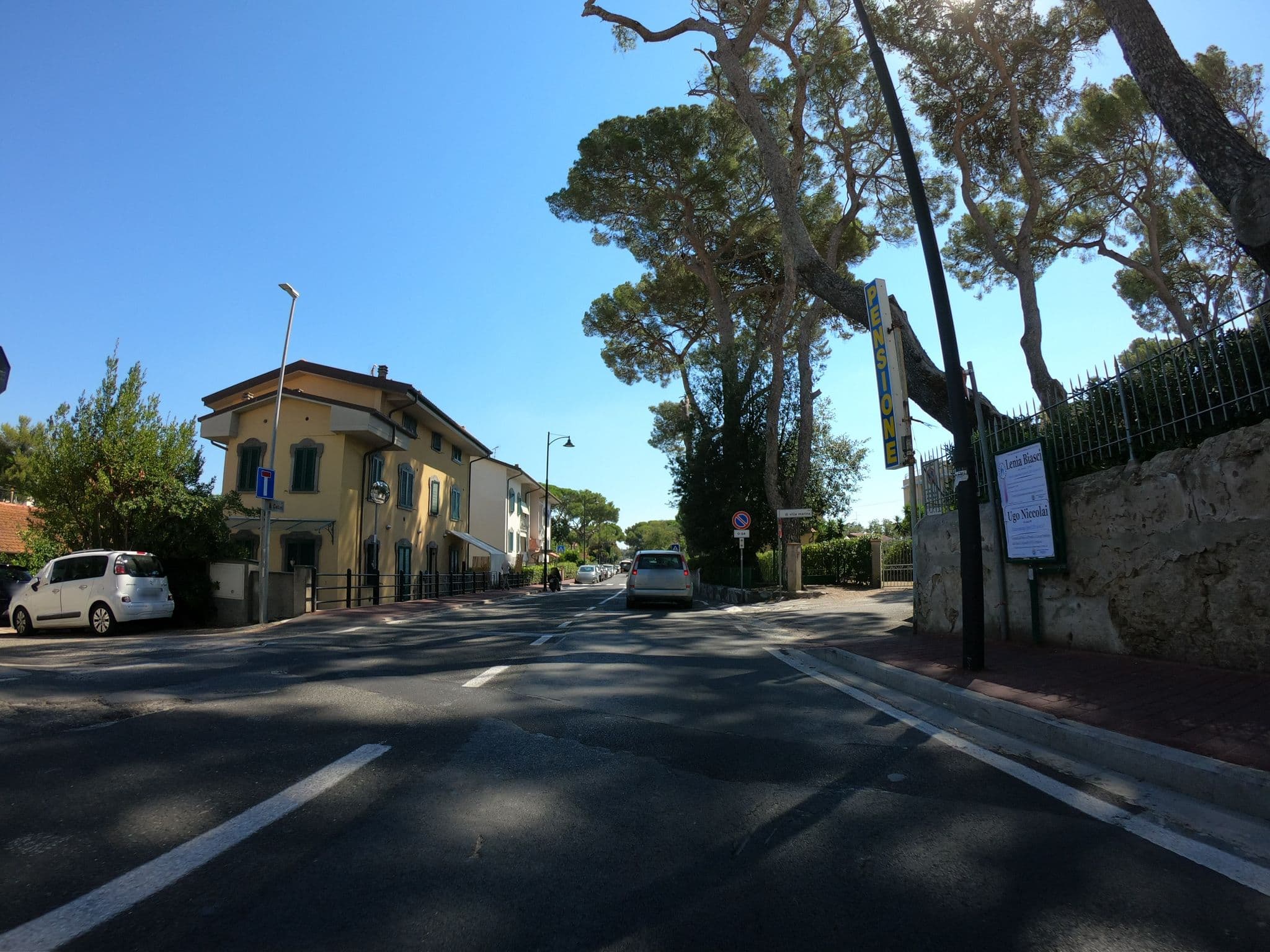 Street view near Residence I Pungenti, Rosignano Solvay-Castiglioncello — © momix (CC BY-SA · Mapillary)