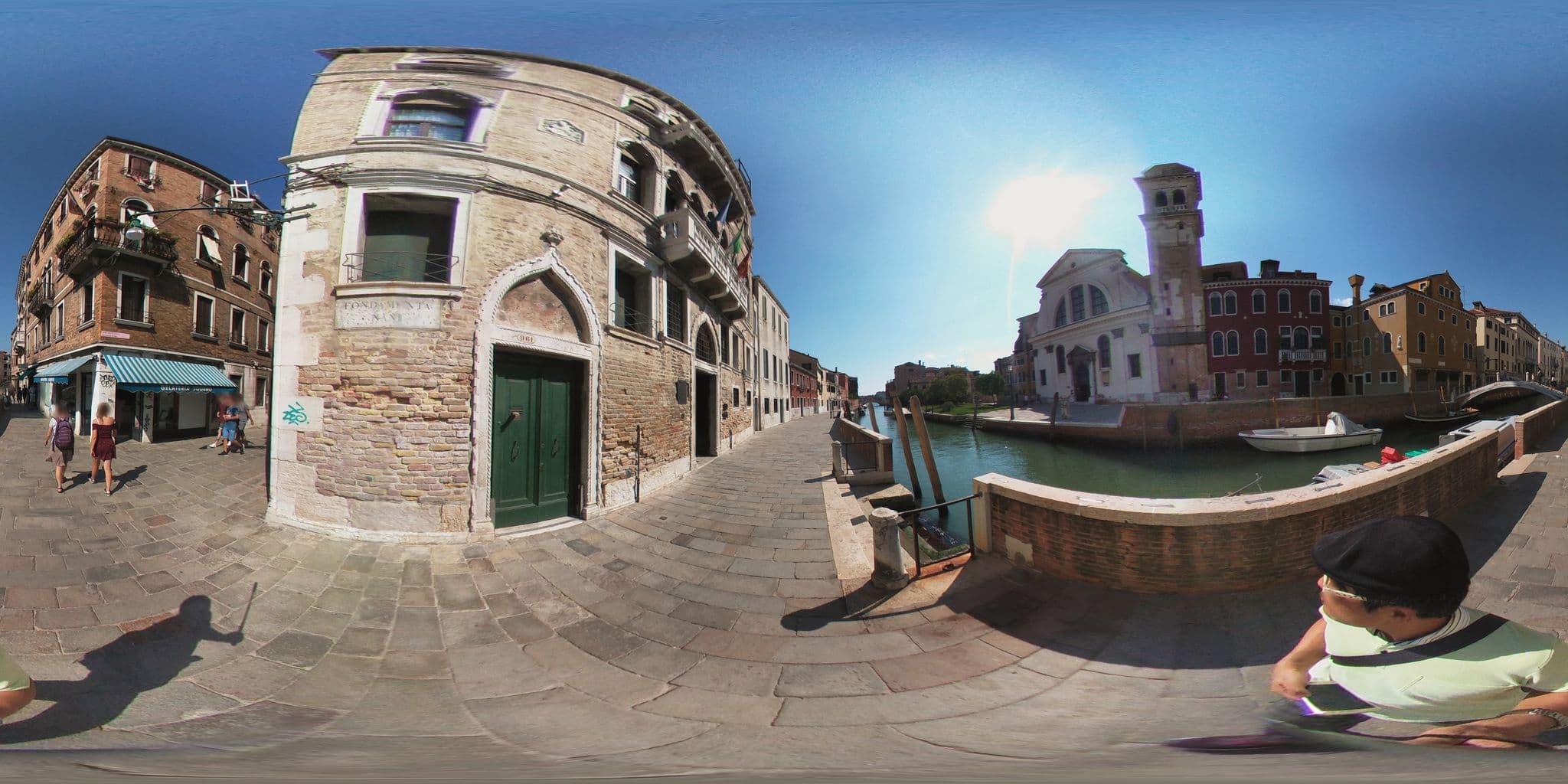 Street view near Hotel Nani Mocenigo Palace, Giudecca — © miurahr (CC BY-SA · Mapillary)