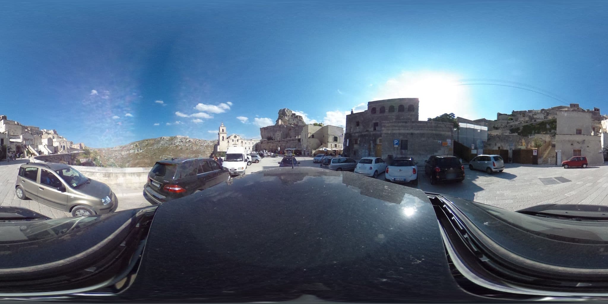 Street view near Pianelle Resort, Matera