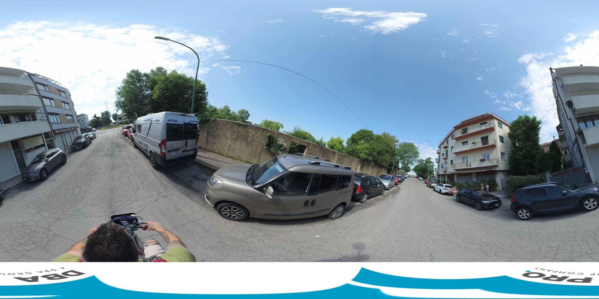 Street view near hotel Sorriso, Lido — © federicodebetto (CC BY-SA · Mapillary)