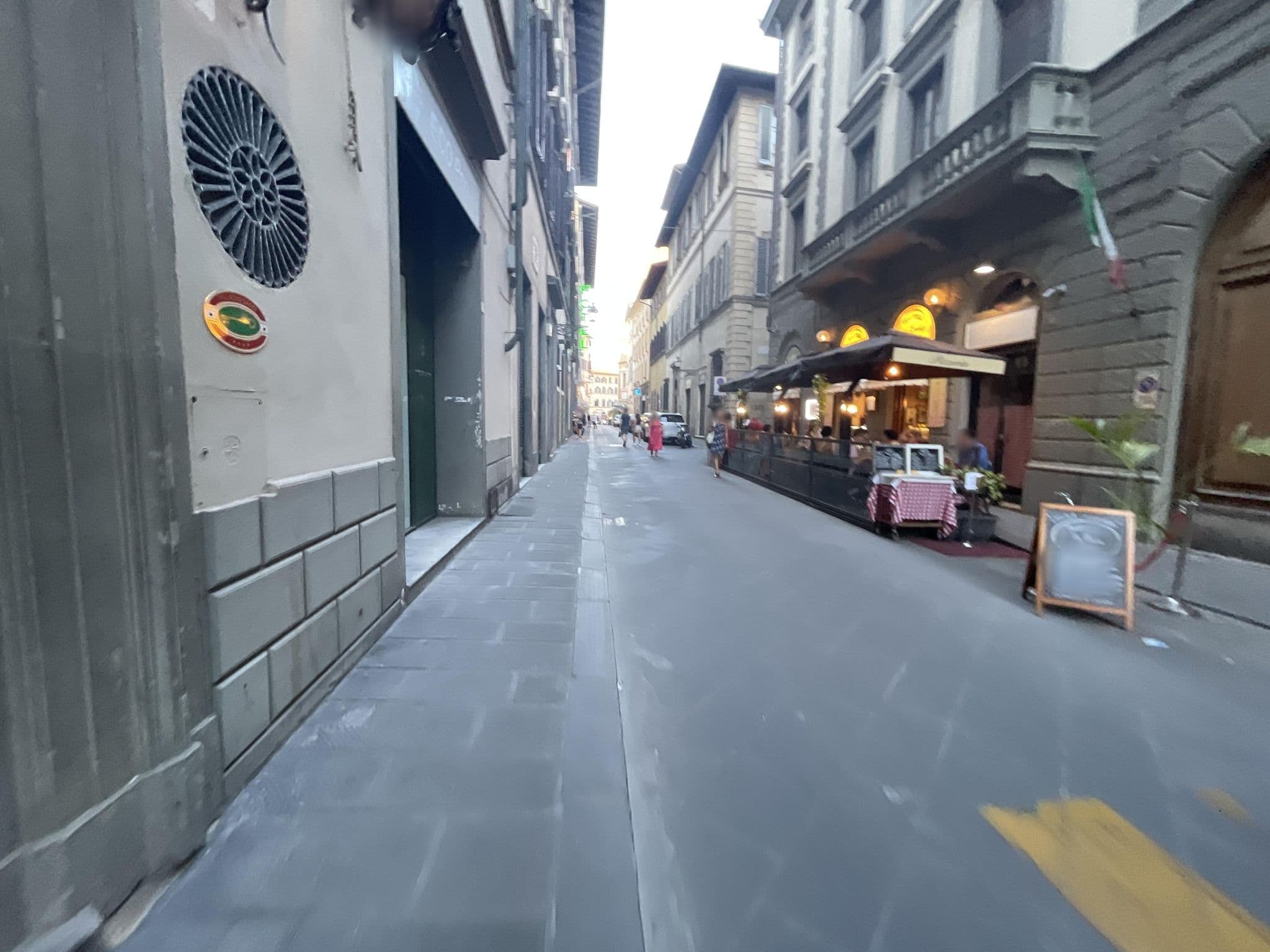 Street view near Hotel Burchianti, Florence