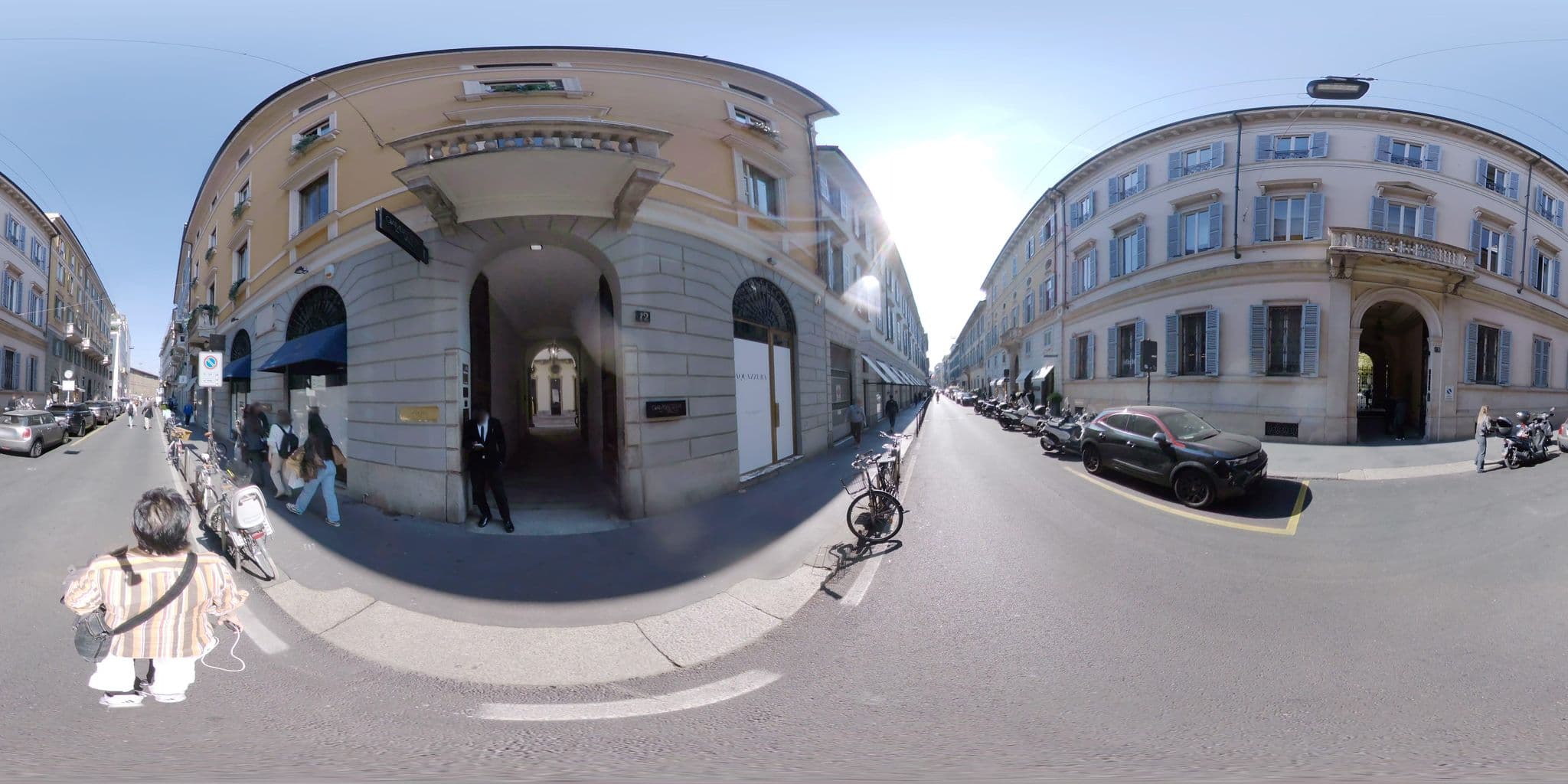 Street view near The Couper Sant'Andrea, Brera — © mapconcierge (CC BY-SA · Mapillary)