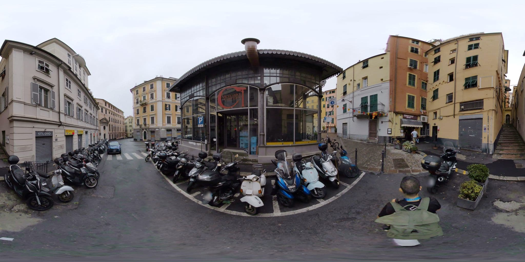 Street view near genova bnb, Genoa