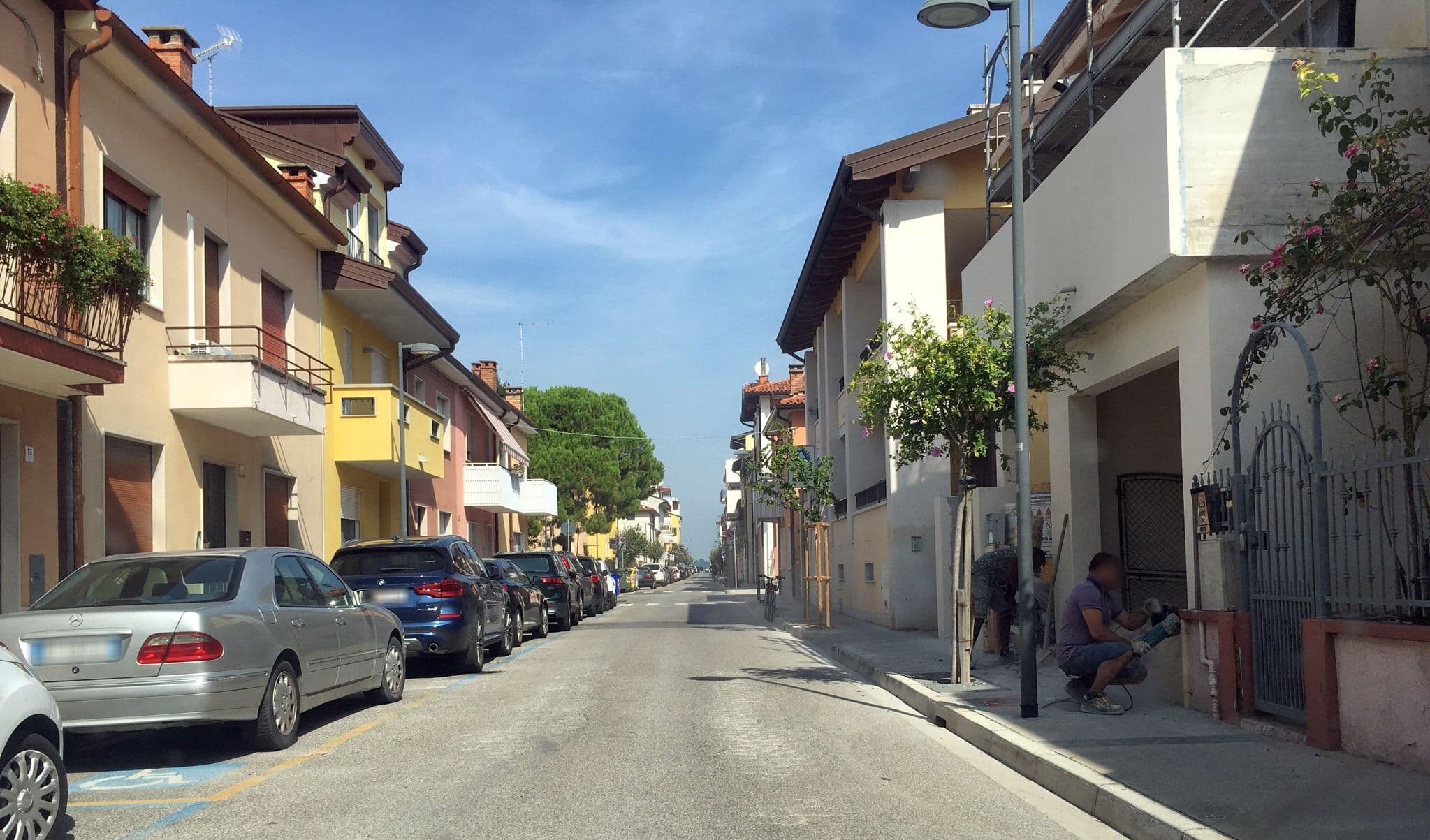 Street view near Casa di Mirea, Grado — © istefanos (CC BY-SA · Mapillary)