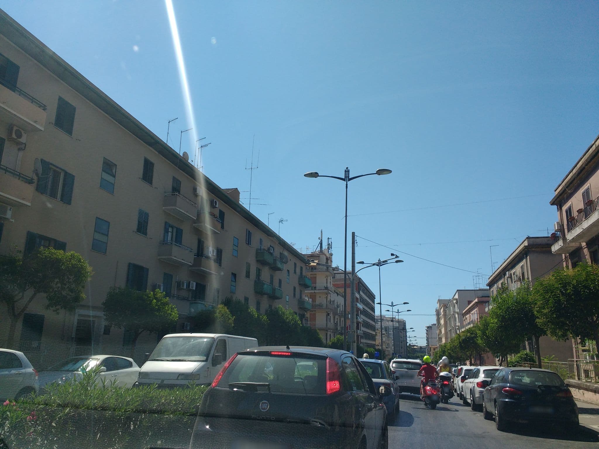 Street view near Spigole House, Siracusa
