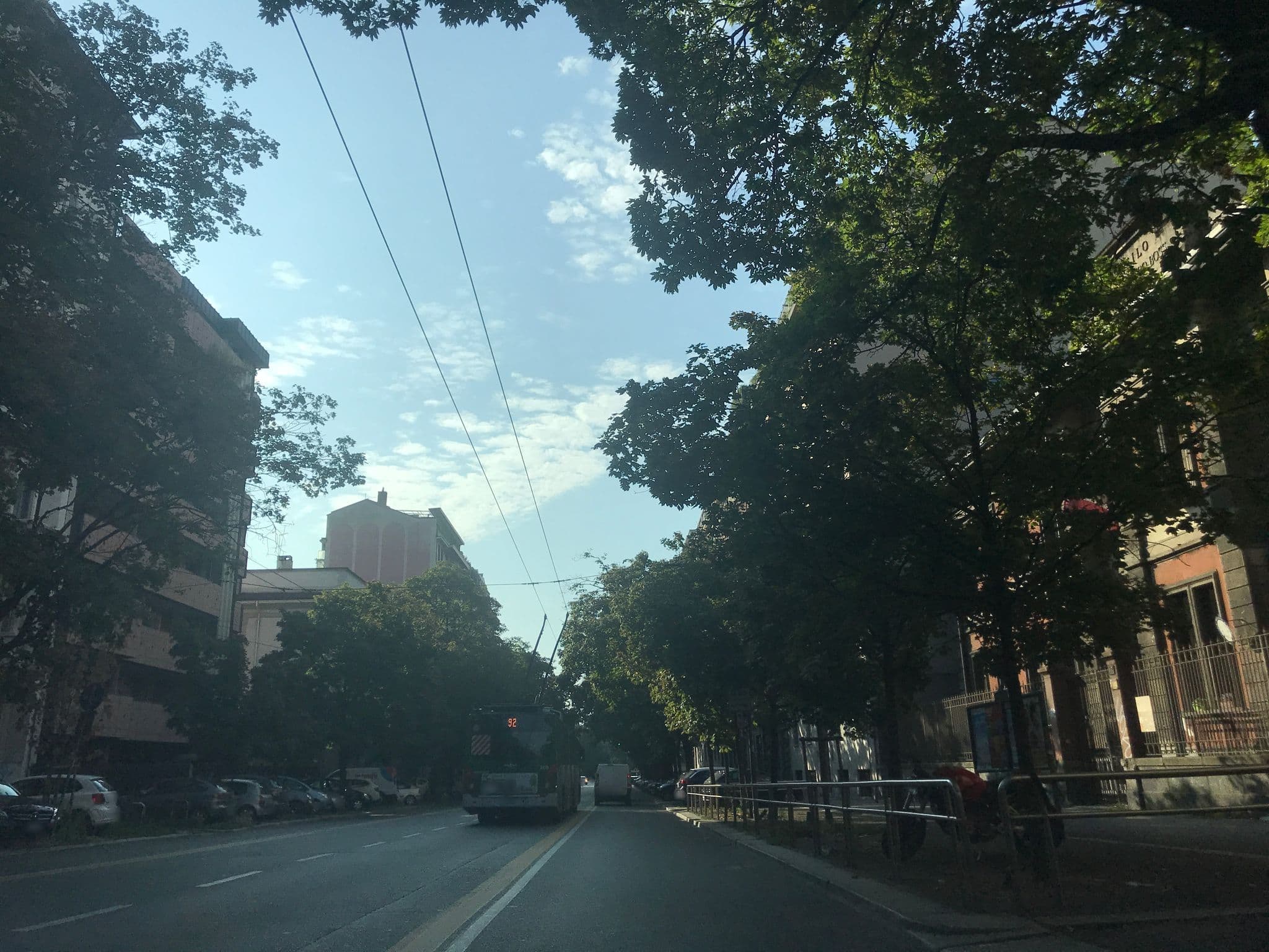 Street view near Cà Bèla - Pergolesi, Brera — © asturksever (CC BY-SA · Mapillary)