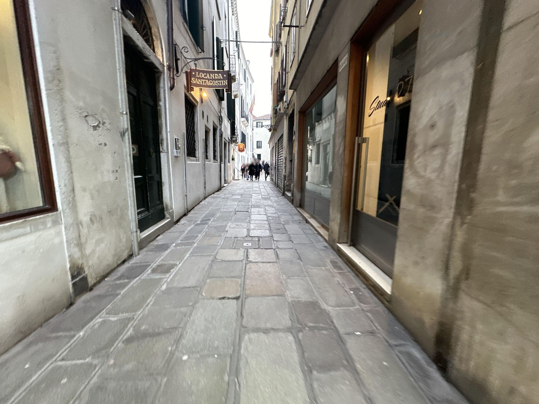 Street view near Locanda Sant'Agostin, Venice