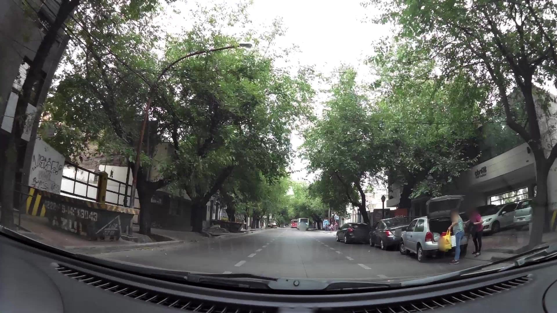 Street view near Hostel Campo Base II, Mendoza