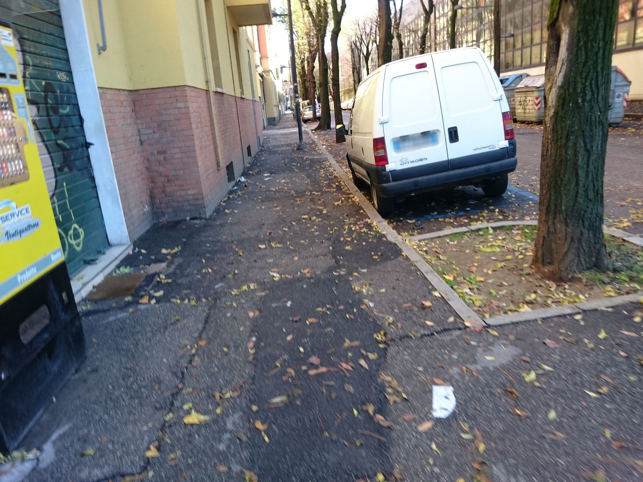 Street view near The Social Hub, Bologna