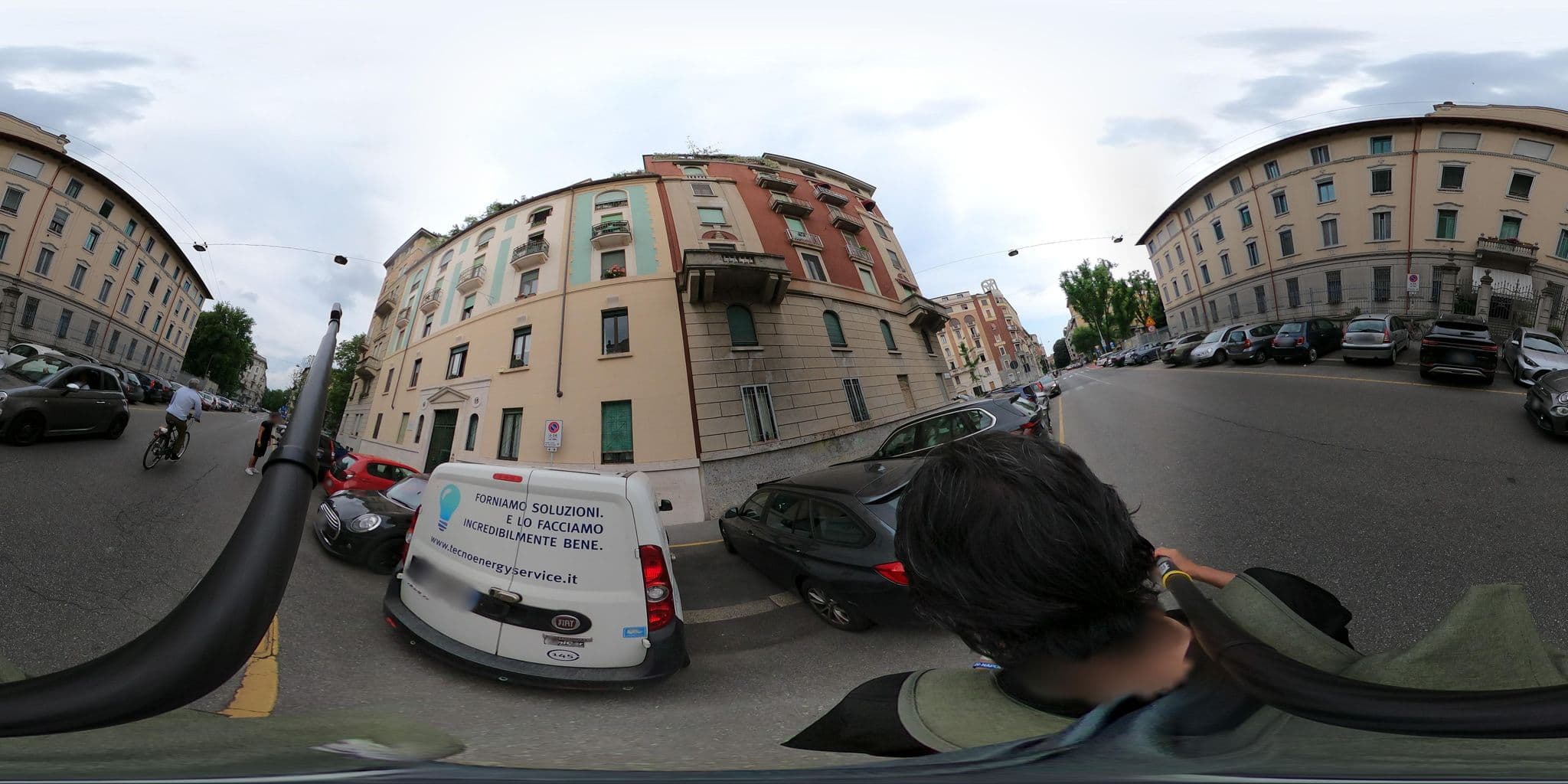 Street view near Piccola Casa di San Giuseppe, Milan