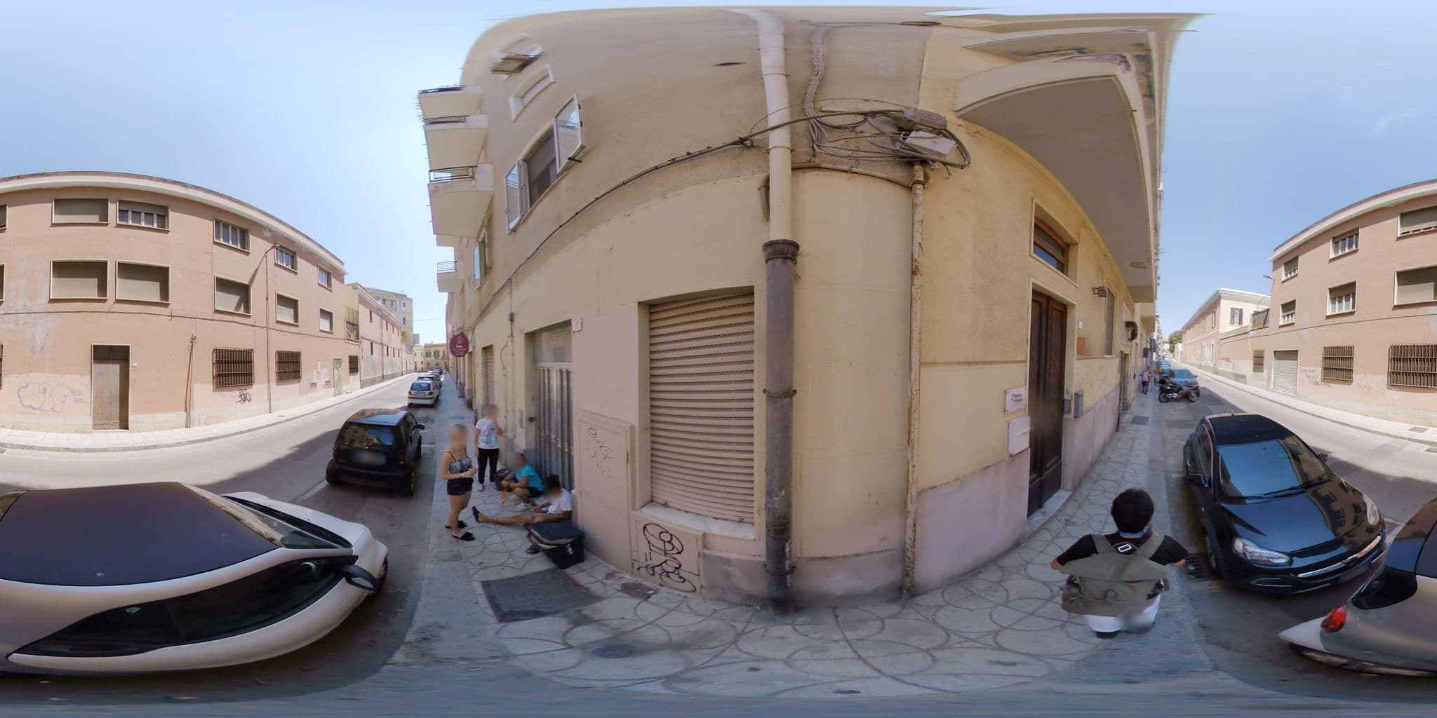 Street view near B&B Il giardino segreto, Cagliari — © mapconcierge (CC BY-SA · Mapillary)