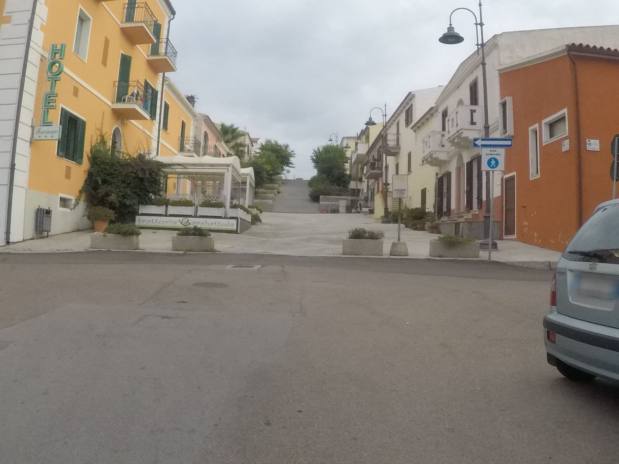 Street view near Hotel Marinaro, Santa Teresa Gallura — © kobykarin (CC BY-SA · Mapillary)