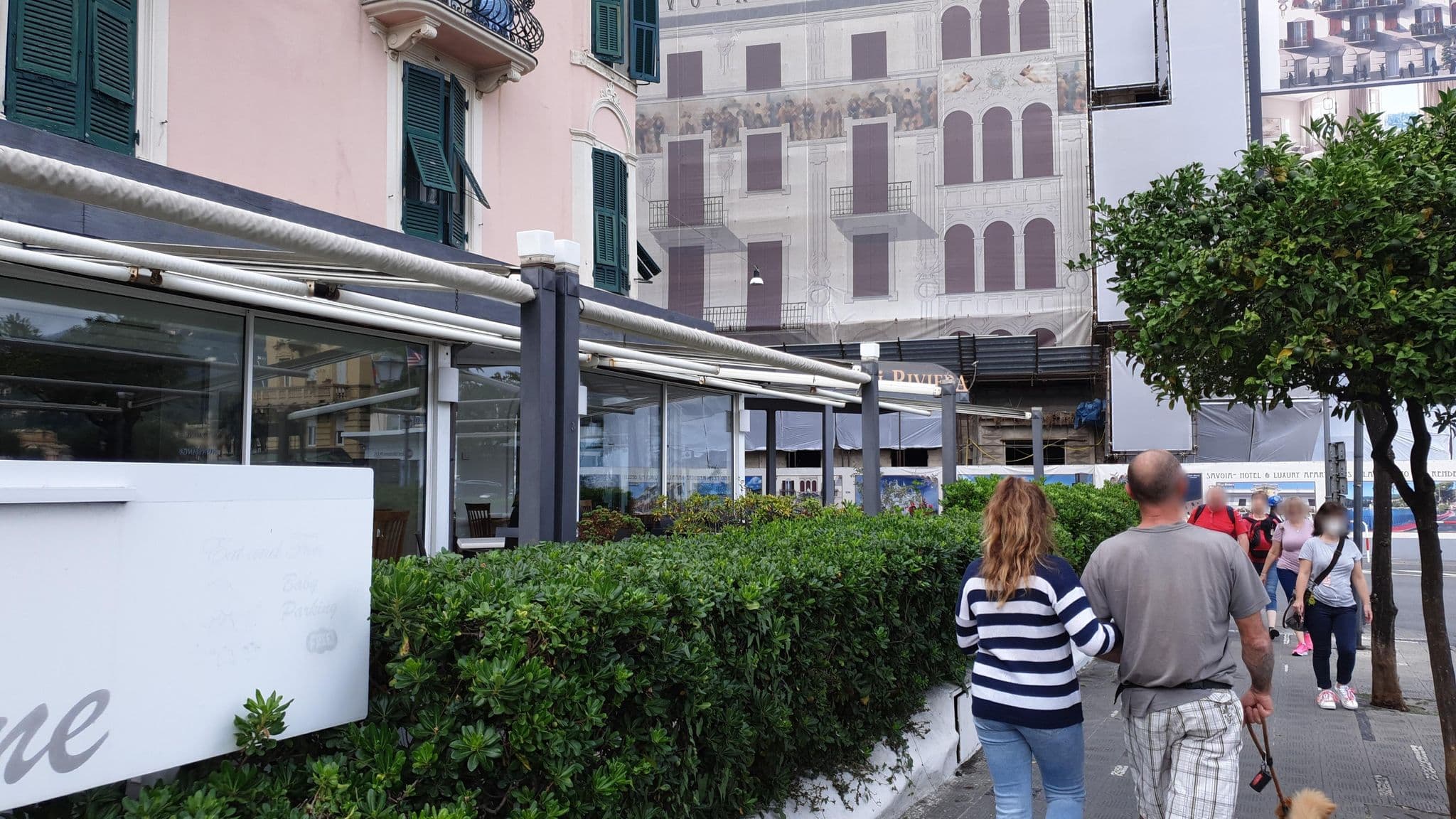 Street view near Hotel Astoria, Rapallo — © jopparn (CC BY-SA · Mapillary)