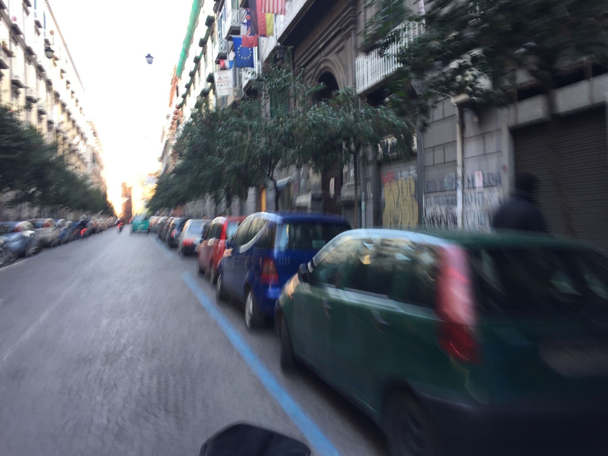 Street view near Vesuvius Luxury Suites, San Lorenzo — © luis92 (CC BY-SA · Mapillary)