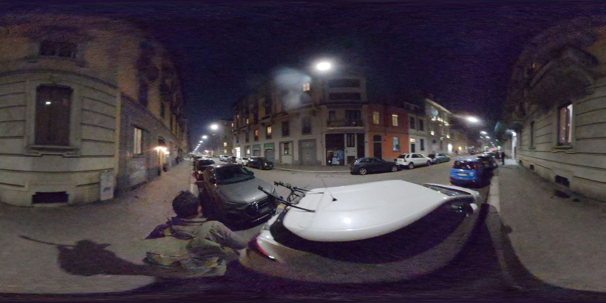 Street view near TownHouse 33, Milan