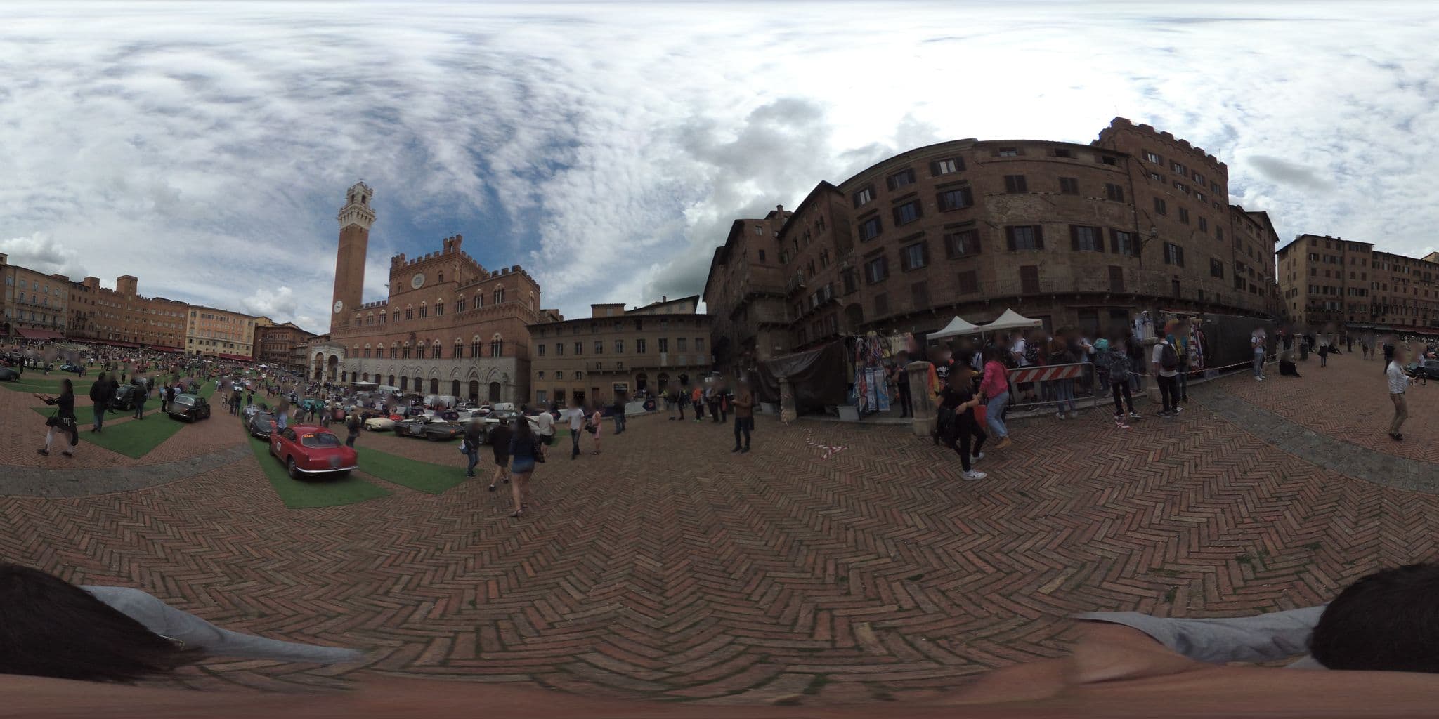 Street view near Bargello Accommodation, Siena