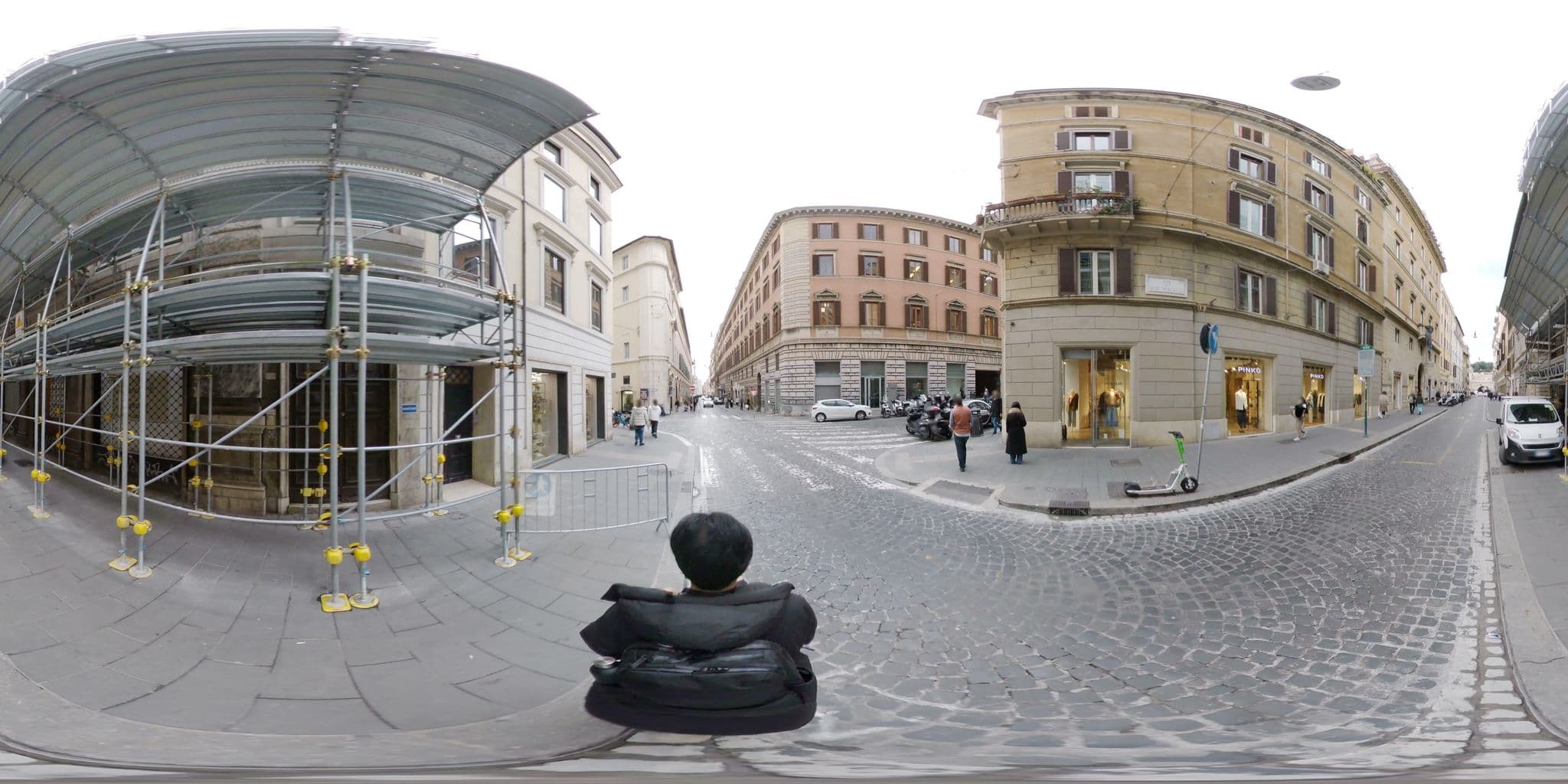 Street view near Maison Spagna Suite, Ludovisi — © akiyoshiii213 (CC BY-SA · Mapillary)