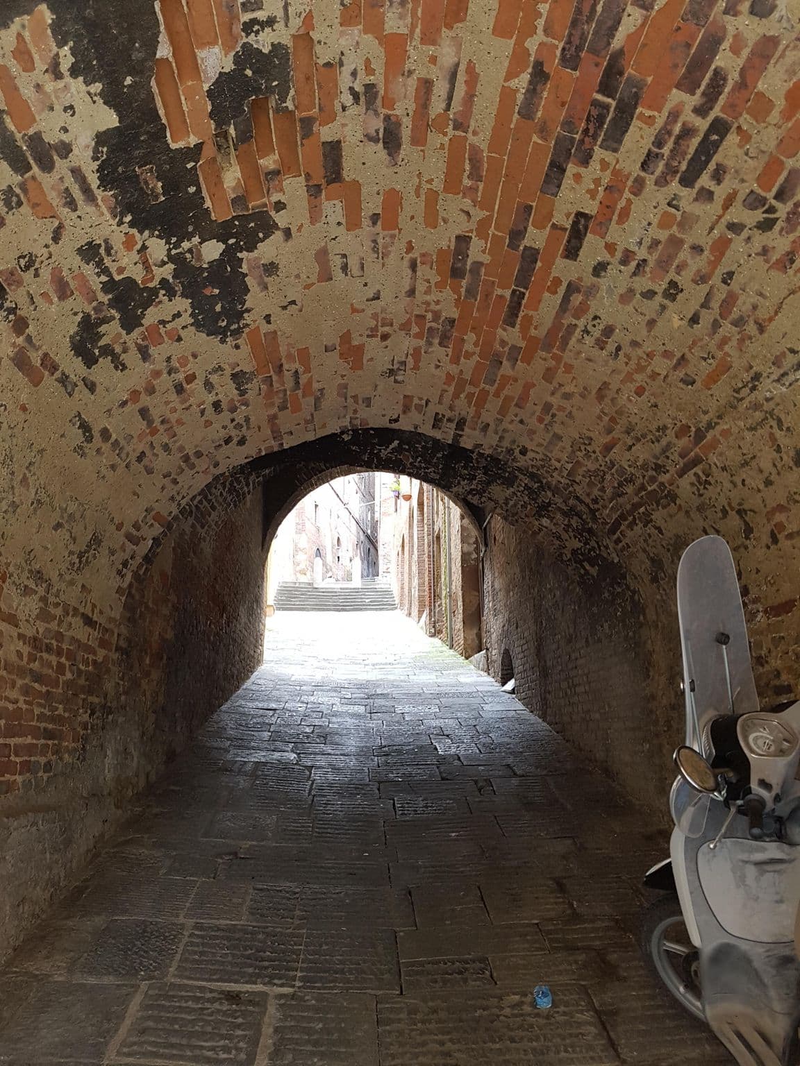 Street view near The Wave, Siena