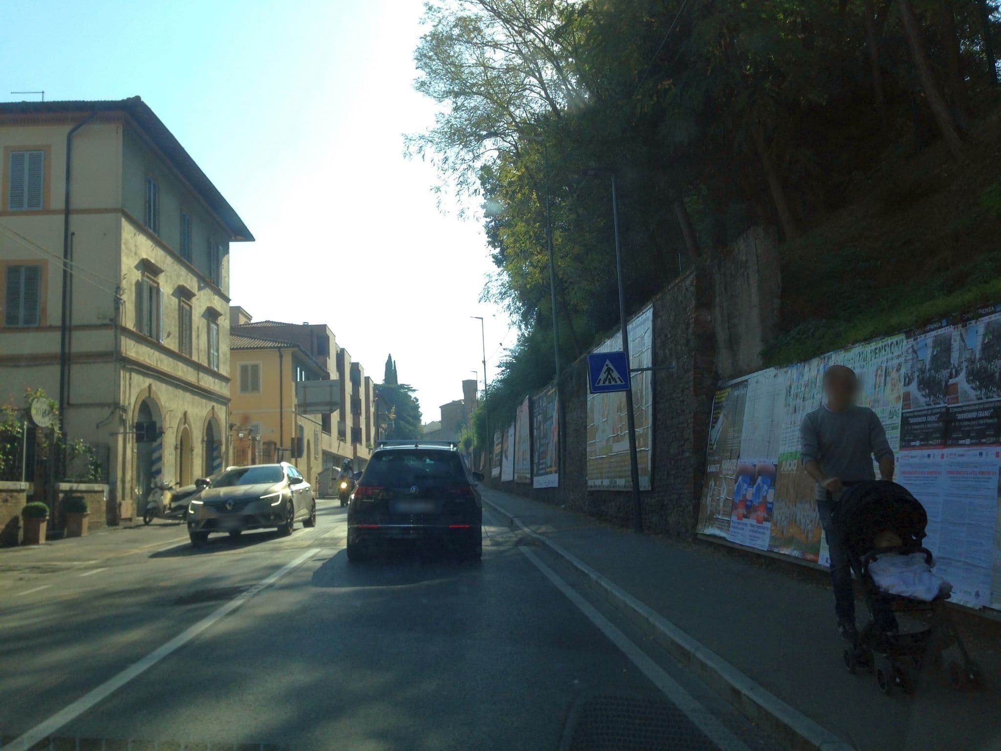Street view near Hotel Arcobaleno Siena, Belverde — © istefanos (CC BY-SA · Mapillary)