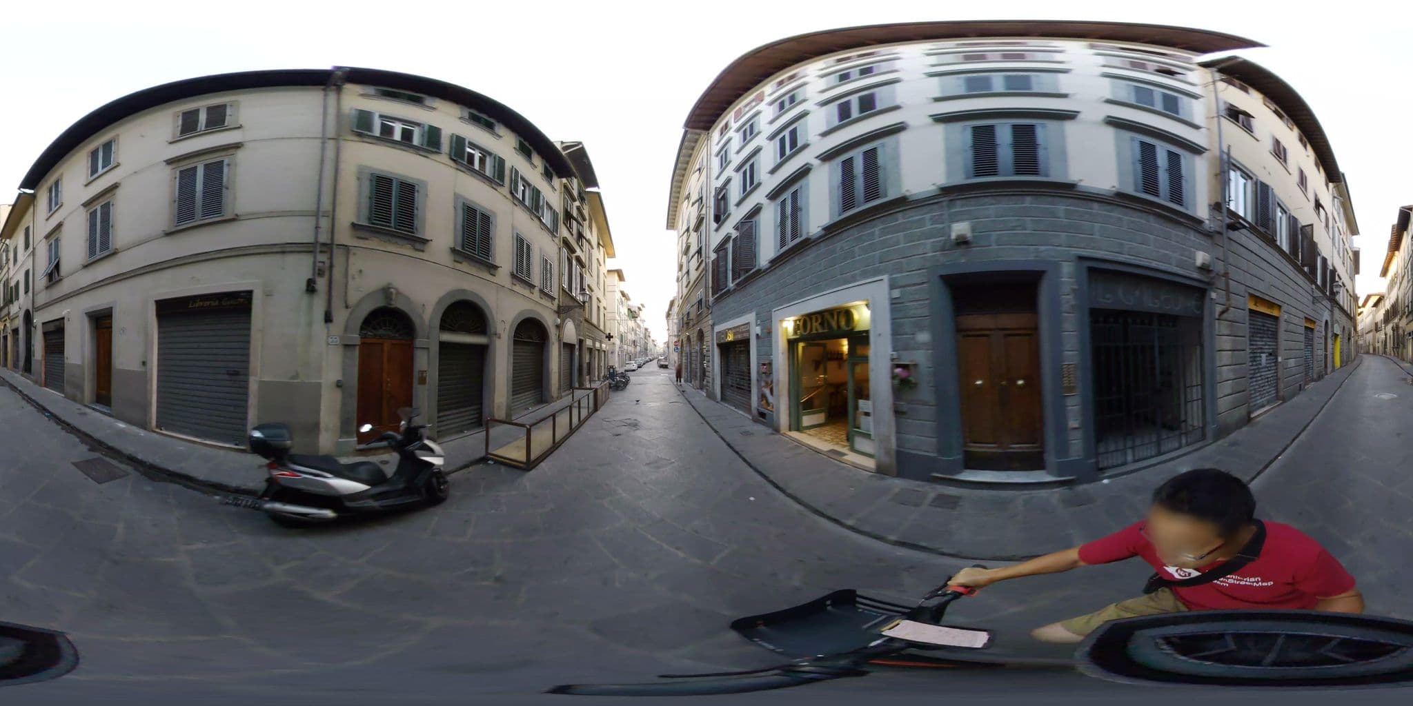 Street view near Palazzo Tolomei - Residenza d'Epoca, Florence — © mapconcierge (CC BY-SA · Mapillary)