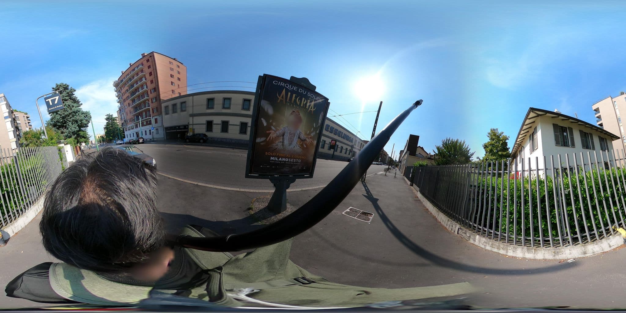 Street view near T7, Milan
