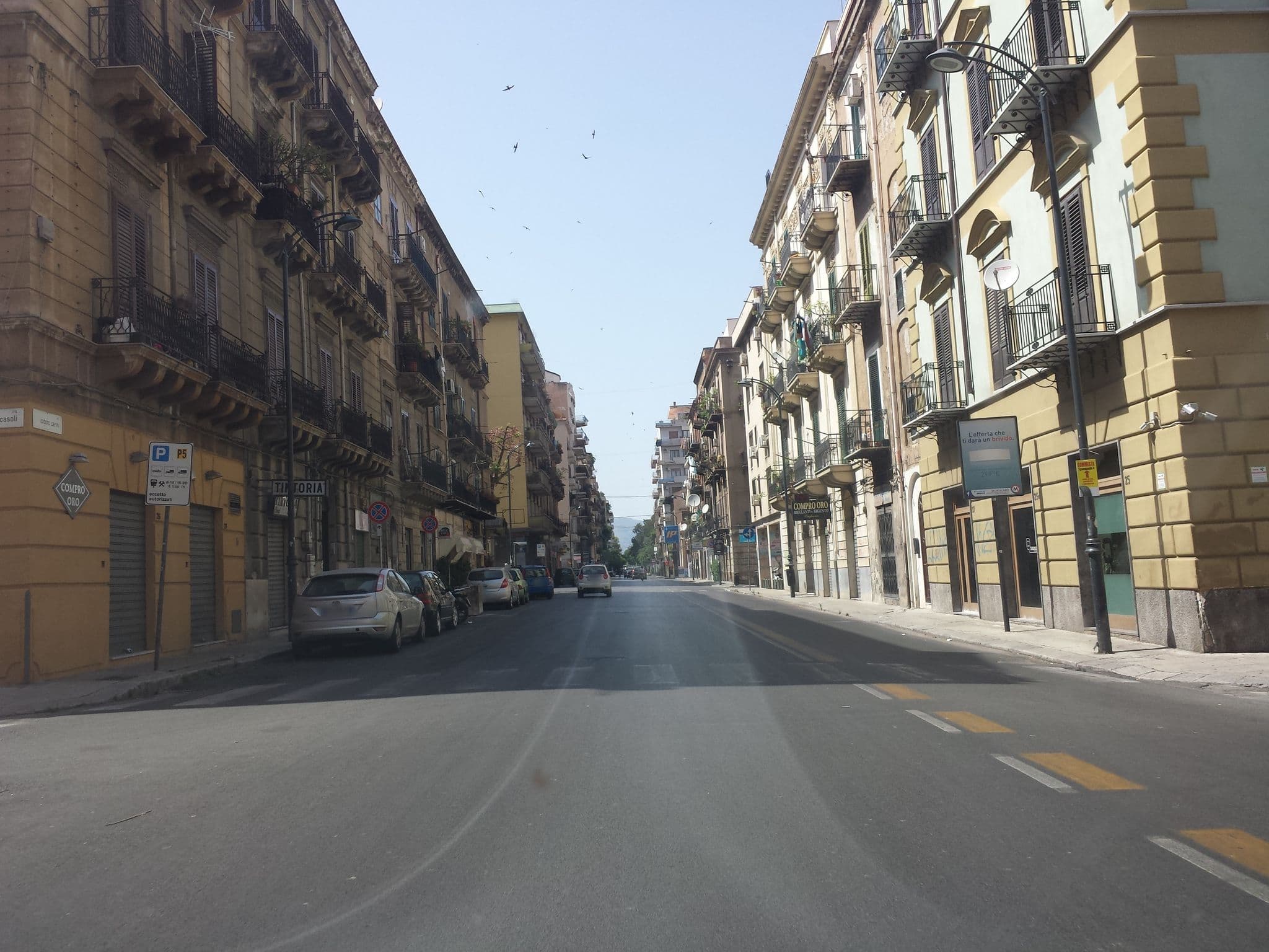 Street view near Le Casette, Palermo — © aborruso (CC BY-SA · Mapillary)