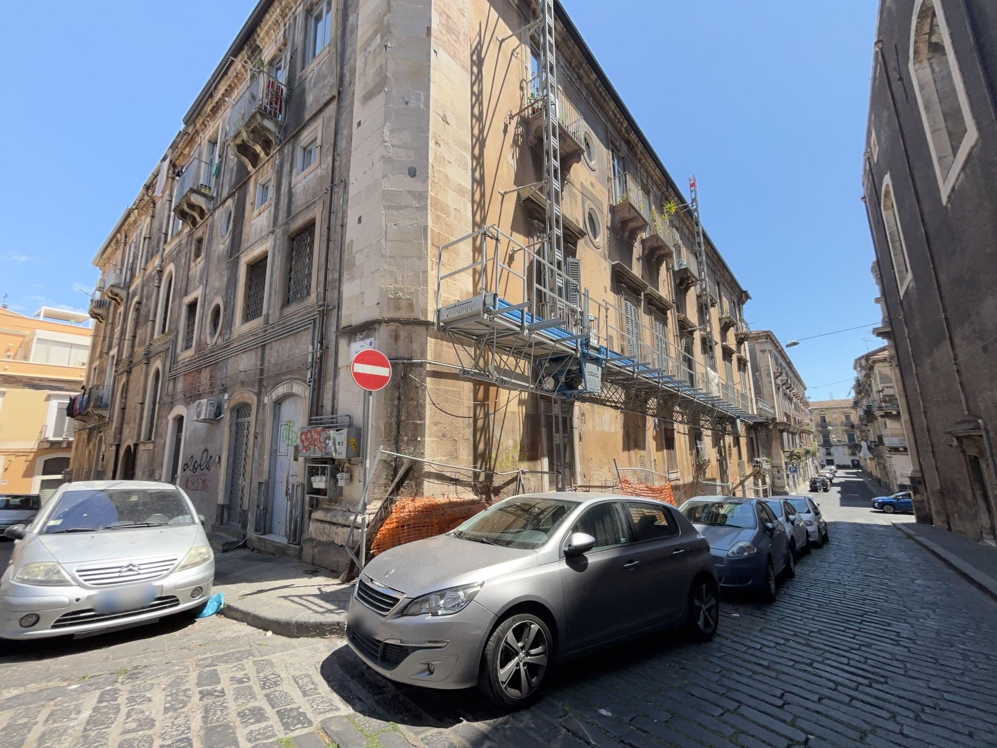 Street view near La Civita 1, Catania