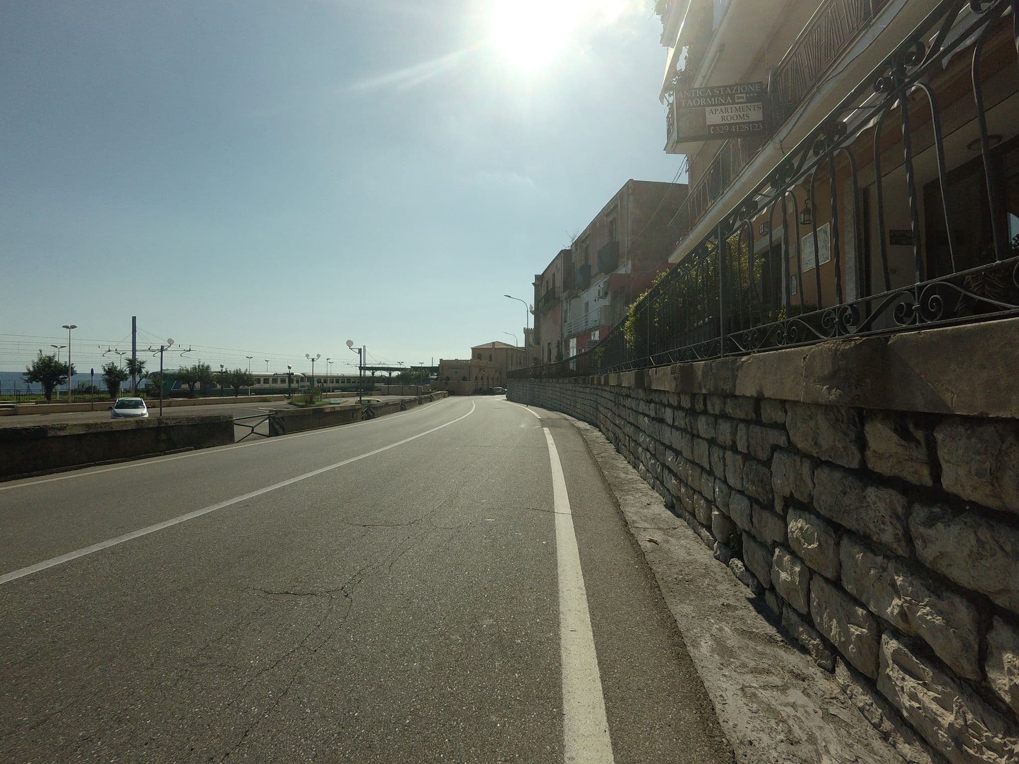 Street view near Stiva, Taormina