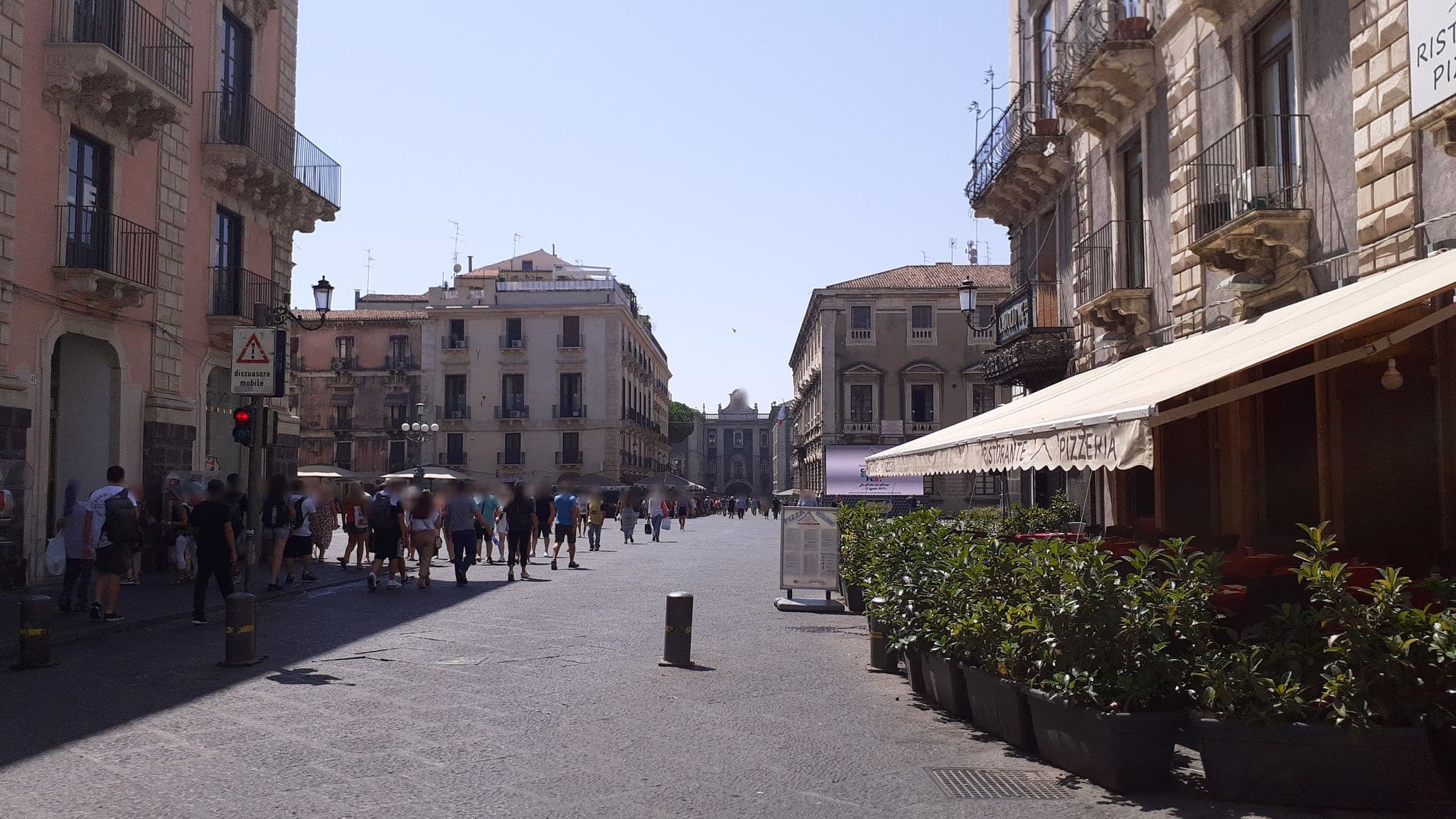 Street view near Doralice, Catania