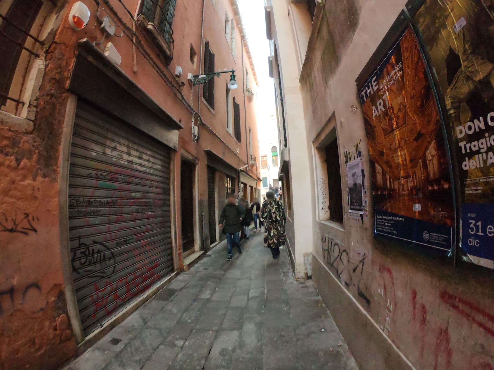 Street view near Pensione Accademia, Venice