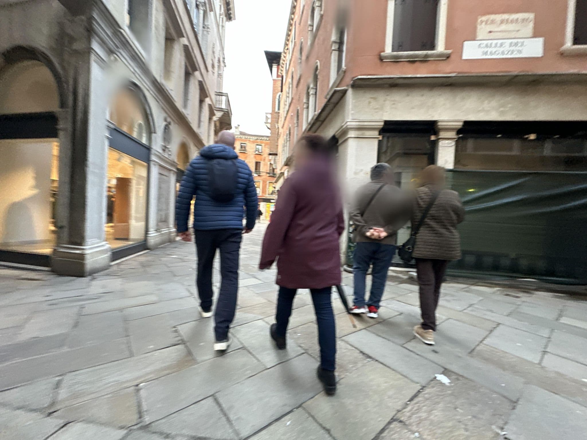 Street view near Hotel San Luca, Venice