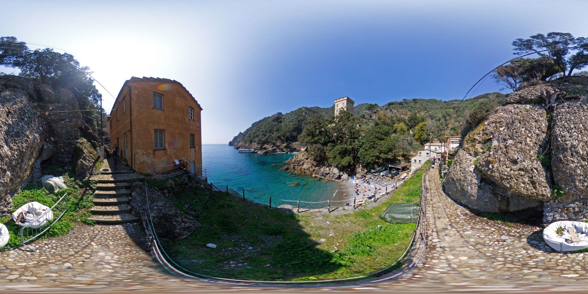 Street view near Casetta nell'Antico Mulino, Santa Margherita Ligure — © AllWays360 (CC BY-SA · Mapillary)