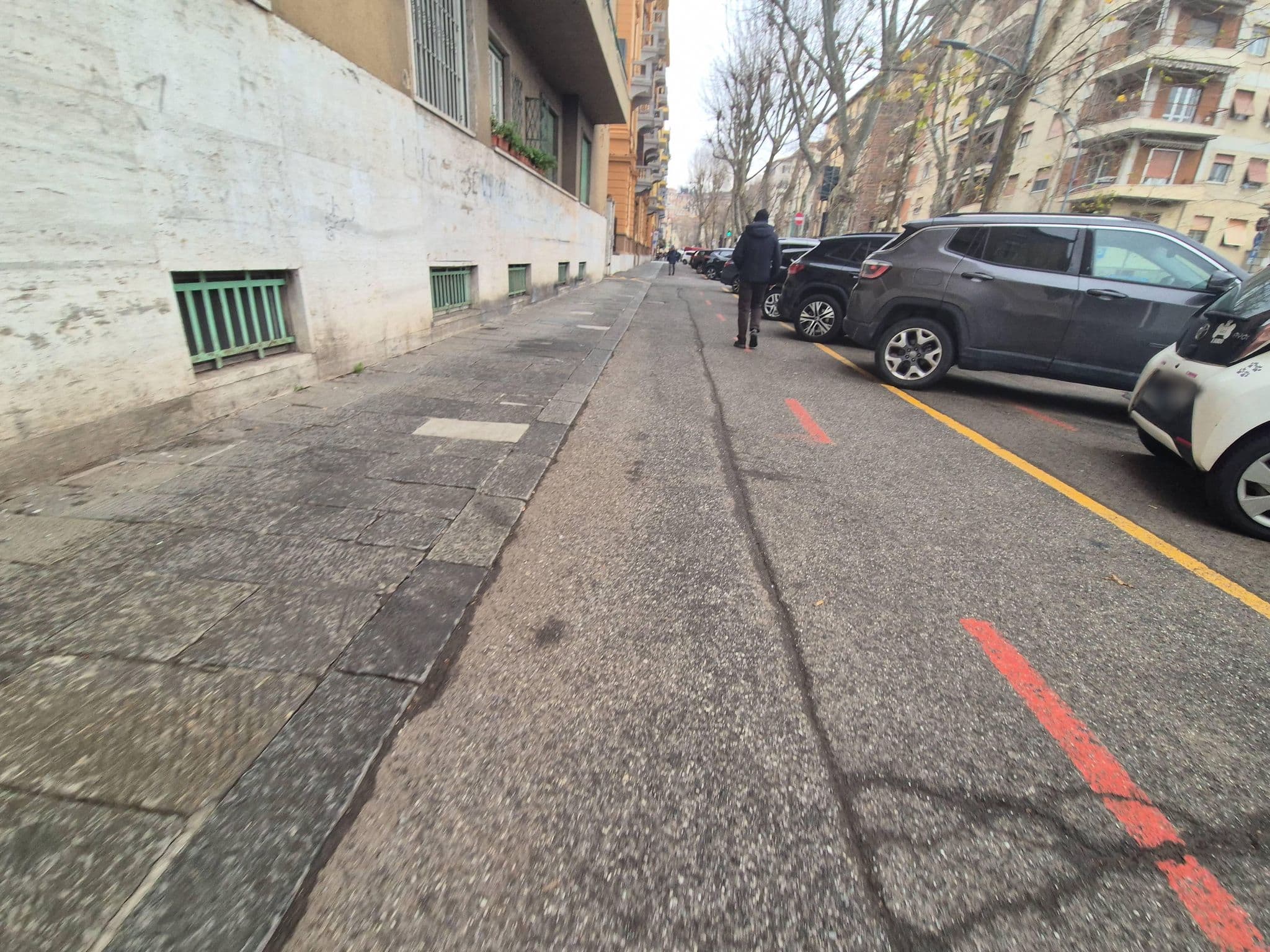 Street view near Casa Garibaldi, La Spezia