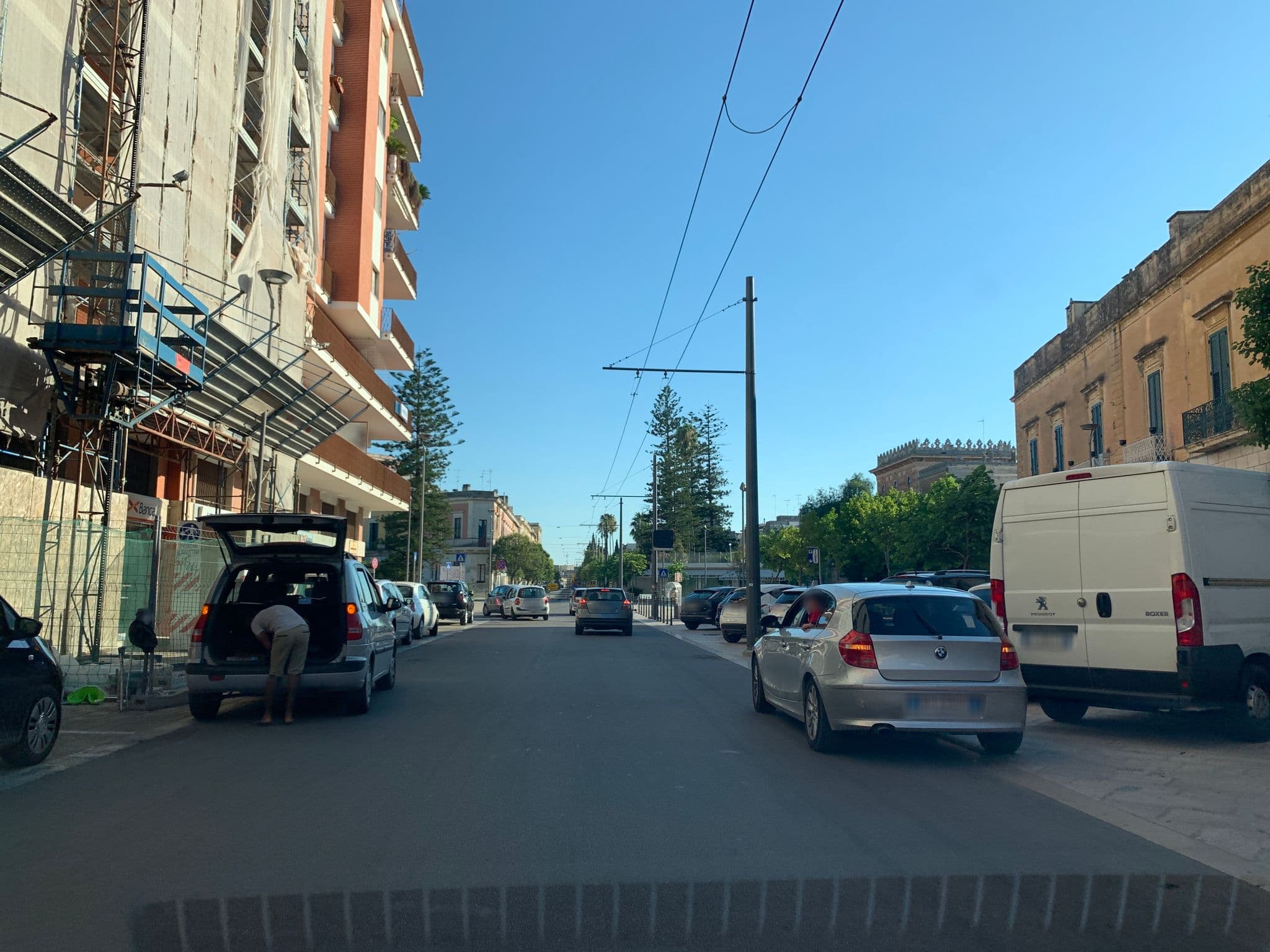 Street view near B & B Le Caruse, Lecce — © kopfpolster (CC BY-SA · Mapillary)