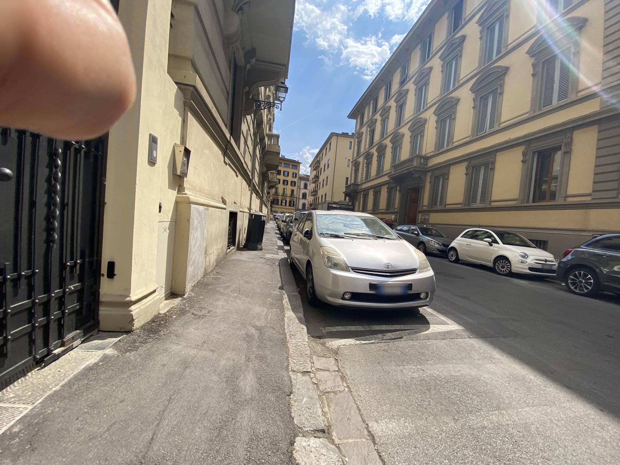 Street view near Hotel Jolì, Florence — © hede (CC BY-SA · Mapillary)