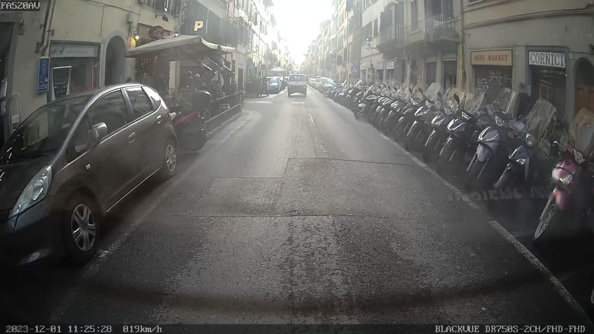 Street view near The One Firenze Hotel, Florence