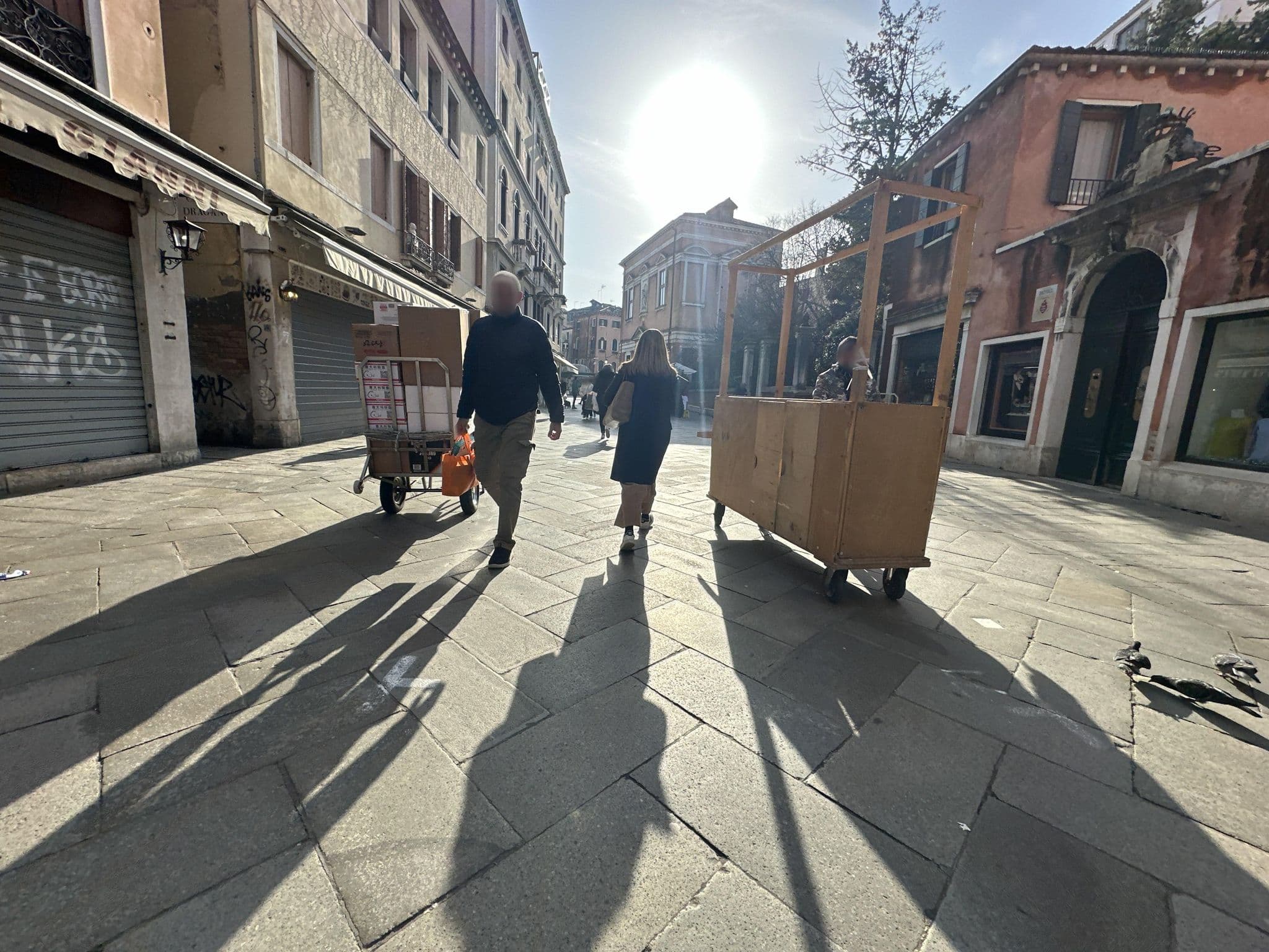 Street view near Locanda ai Santi Apostoli, Venice
