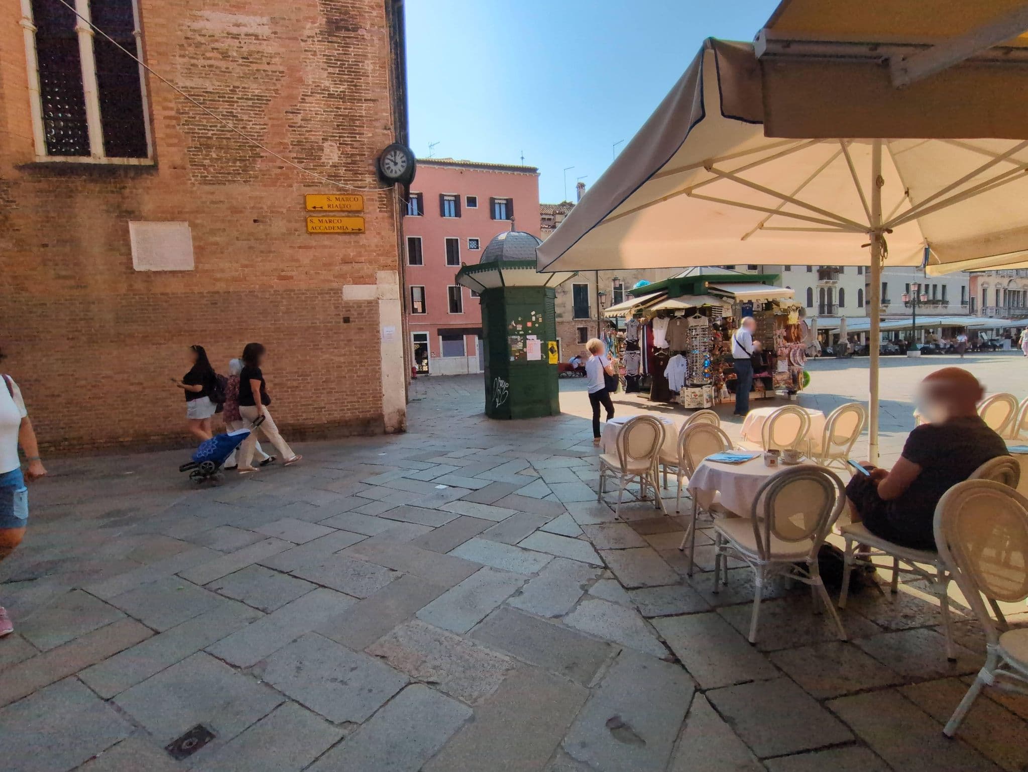Street view near Ca Morosini, Venice