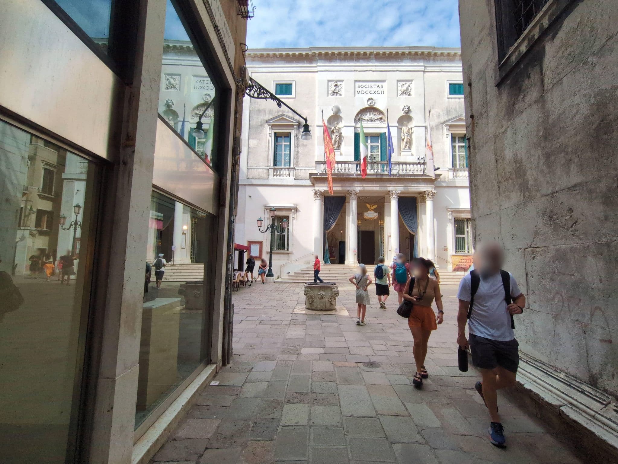 Street view near Hotel dell'Opera, Venice