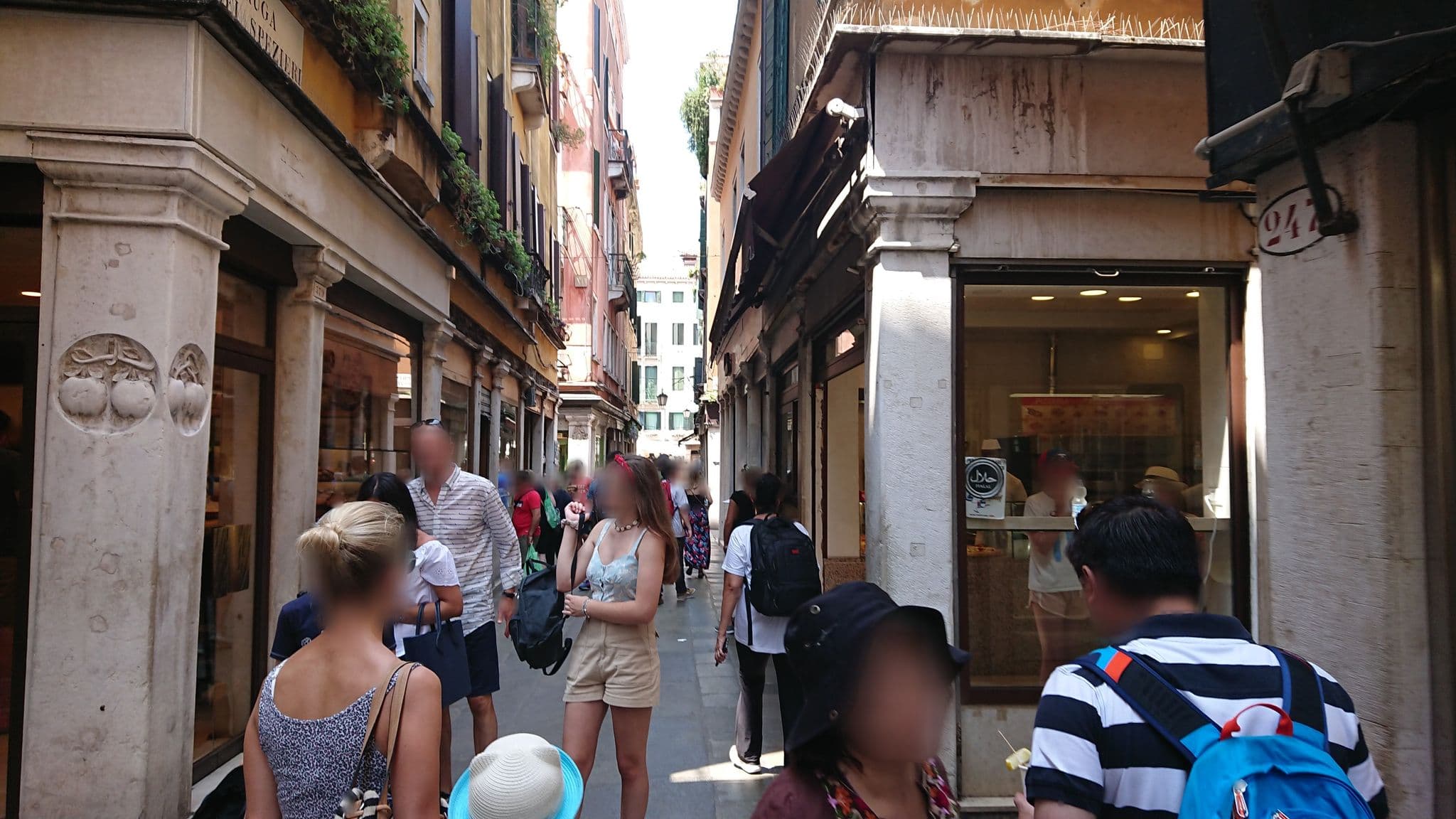 Street view near Pensione Guerrato, Venice