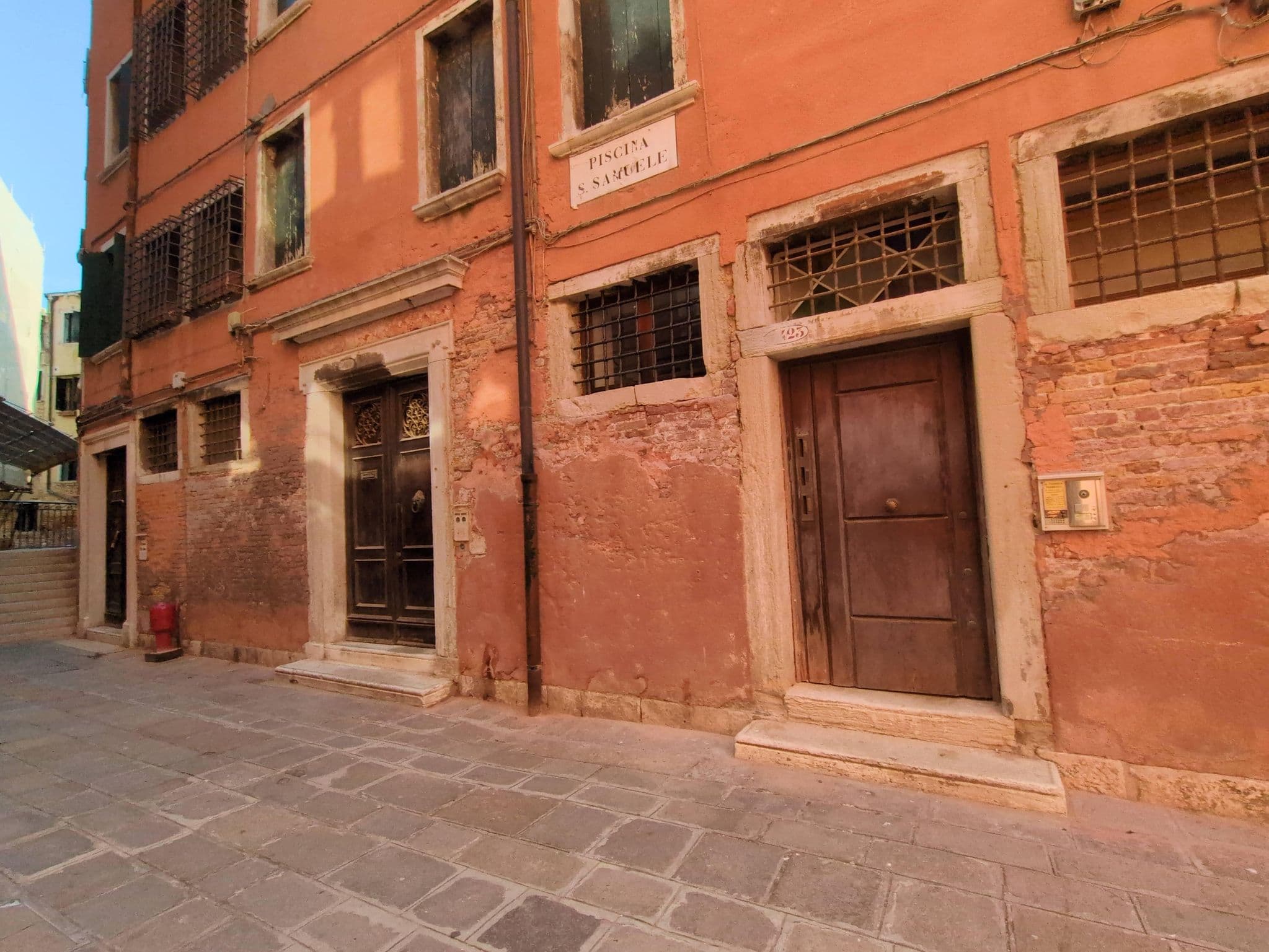 Street view near B&B Fortuny, Venice